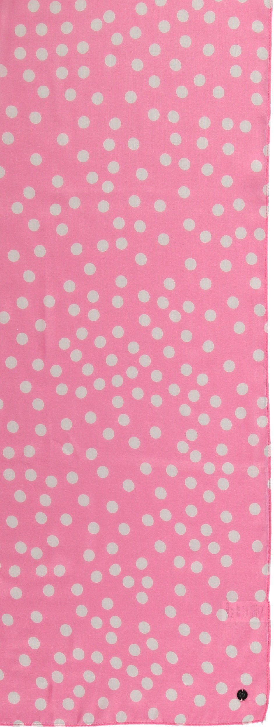 Polyesterschal, mit Modeschal Punkte-Print pink Fraas electric (1-St),