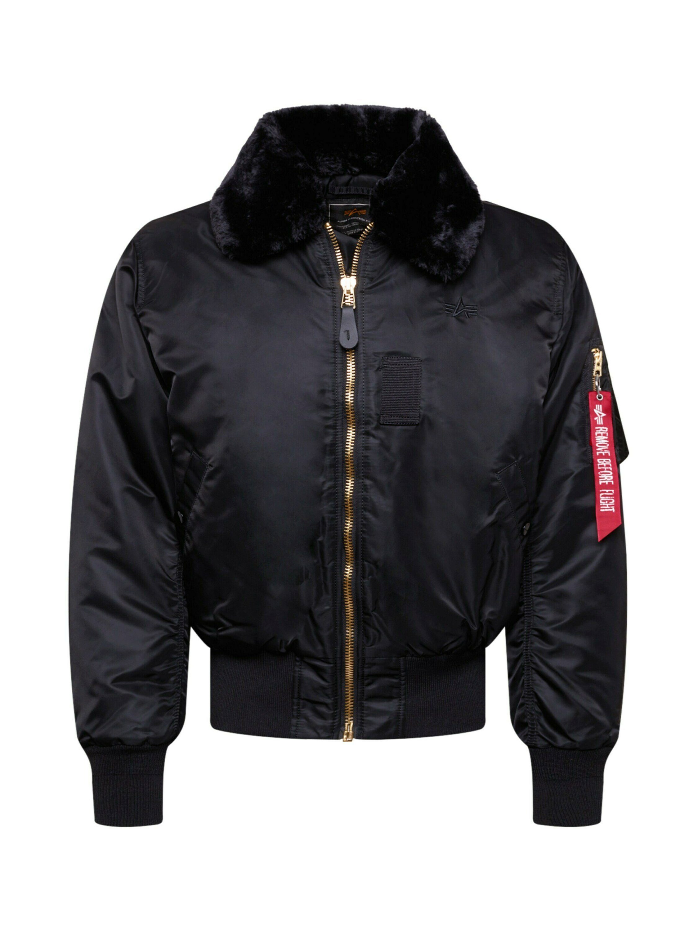 Alpha Industries Bomberjacke B15 (1-St) black