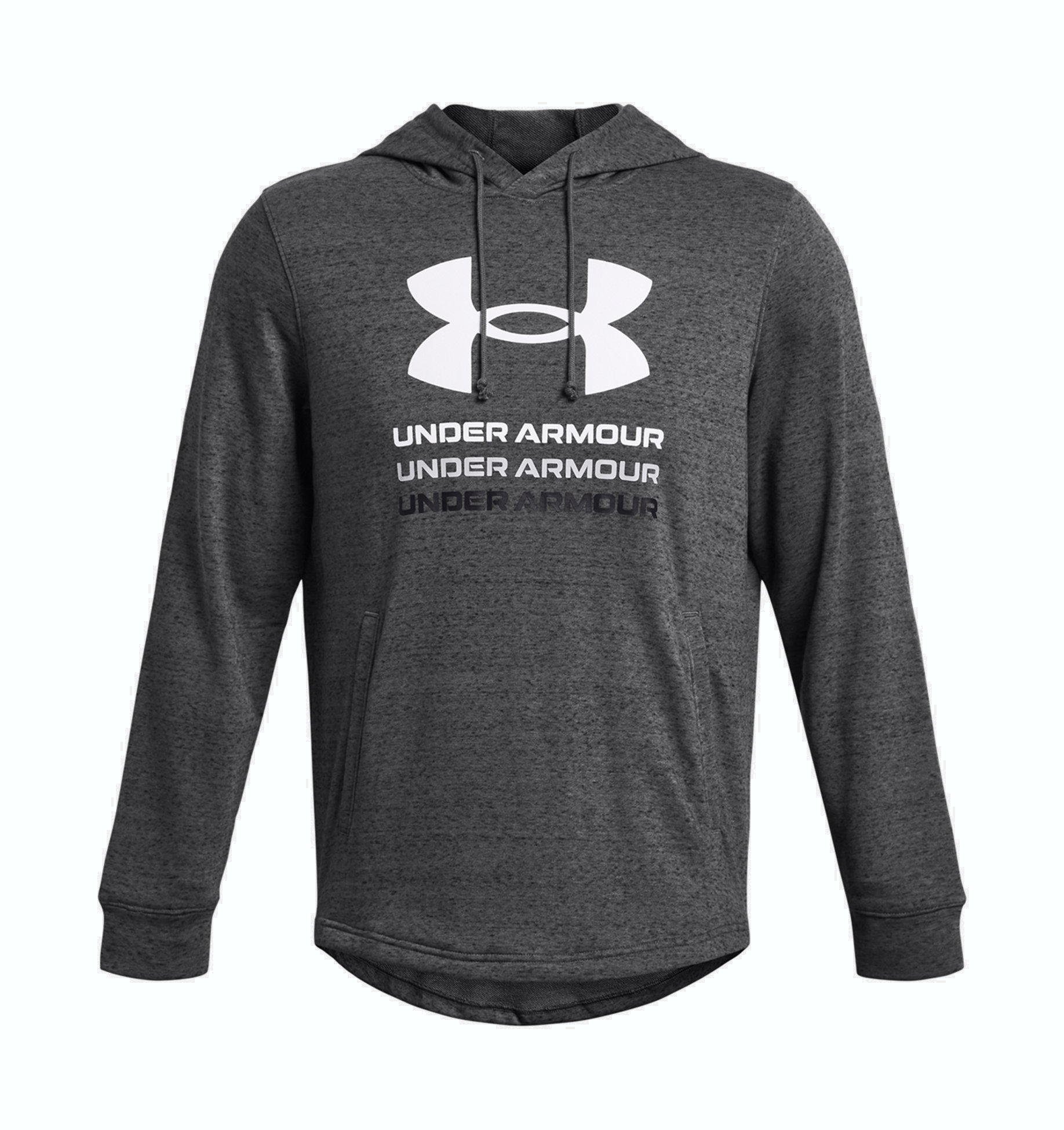 Under Armour® Kapuzenpullover Herren Rival Terry Graphic Hoodie