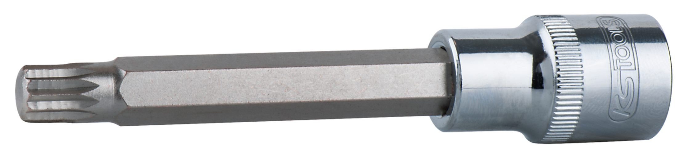 Stecknuss KS Tools 918.1693 1/2'' CHROMEplus Bit-Stecknuss XZN, lang, M8