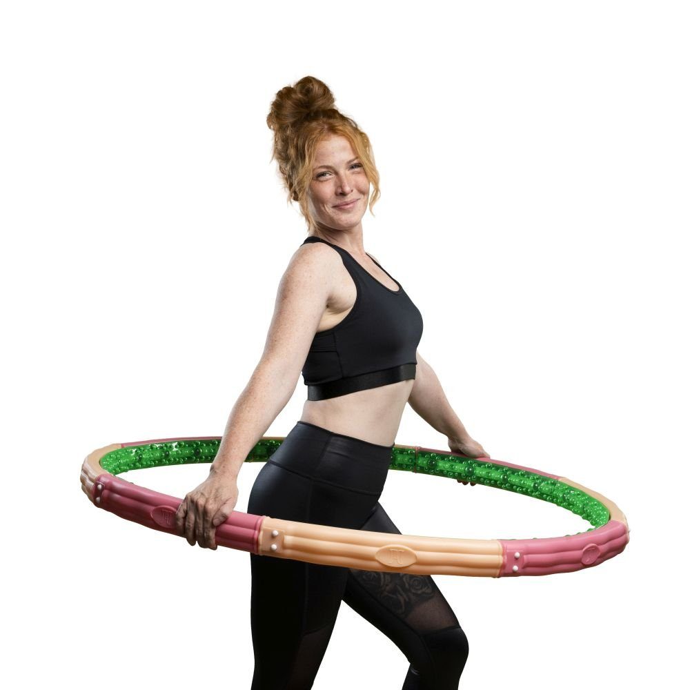Hoopomania Hula-Hoop-Reifen Hoopomania Titan Hoop, Hula Hoop mit 32 Magneten 3.1kg
