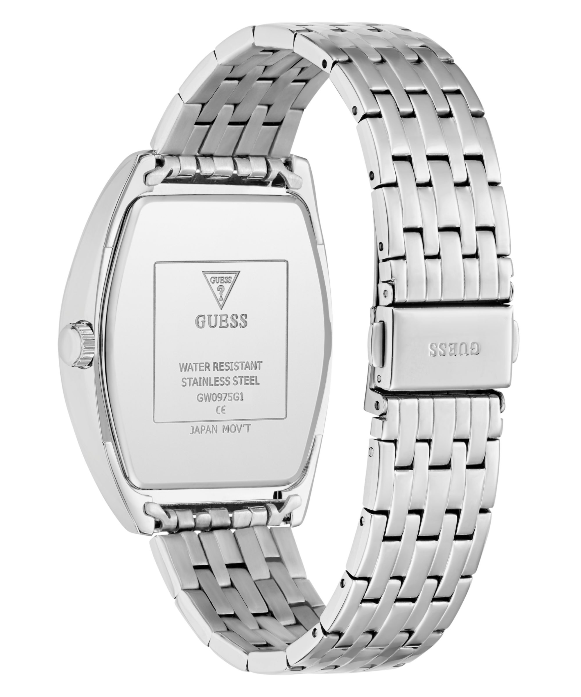 Guess Multifunktionsuhr GABRIEL GW0975G1, Quarzuhr, Armbanduhr, Herrenuhr, Edelstahlarmband, Datum
