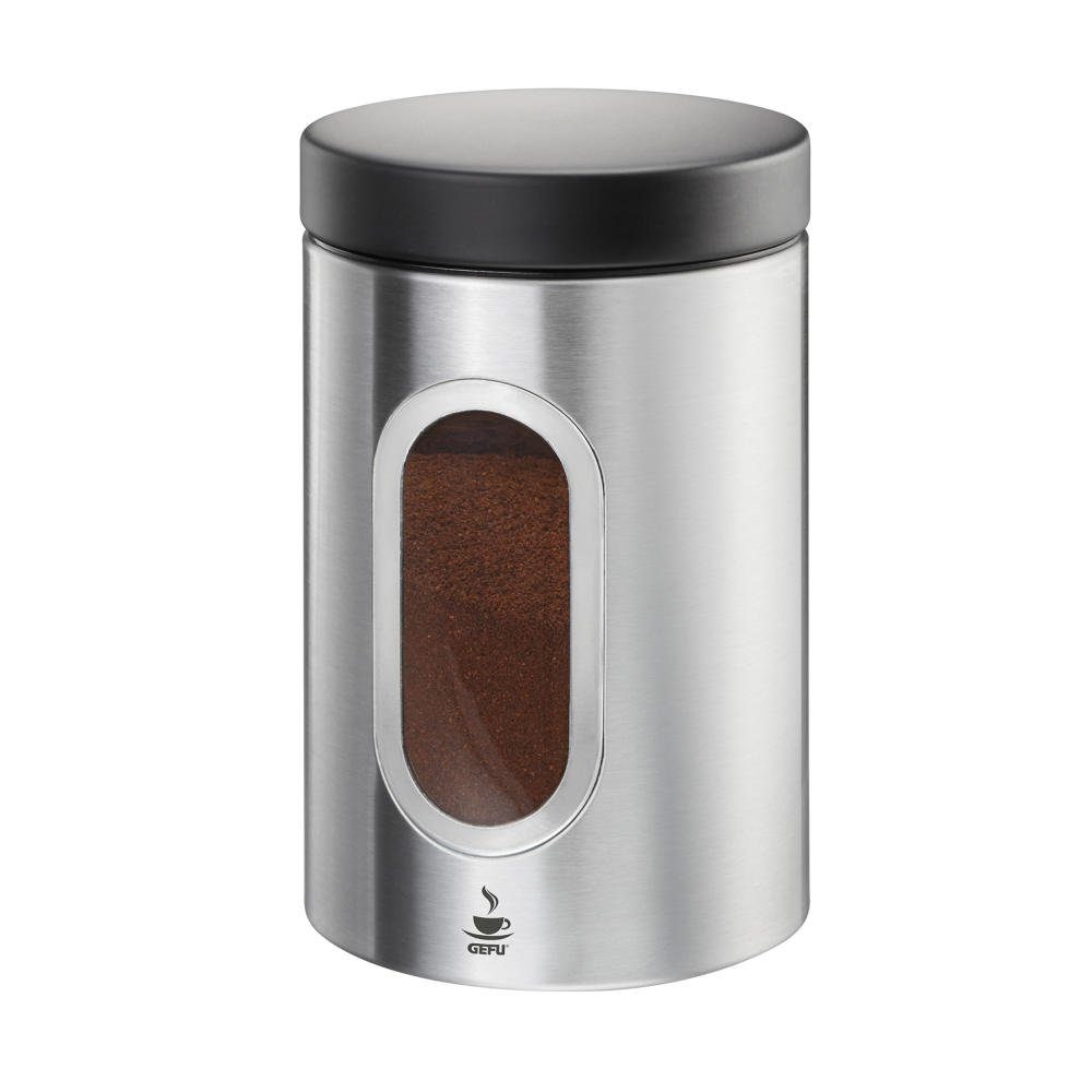 GEFU Vorratsdose Piero Kaffee Aromadose 500g, Edelstahl, (1-tlg)