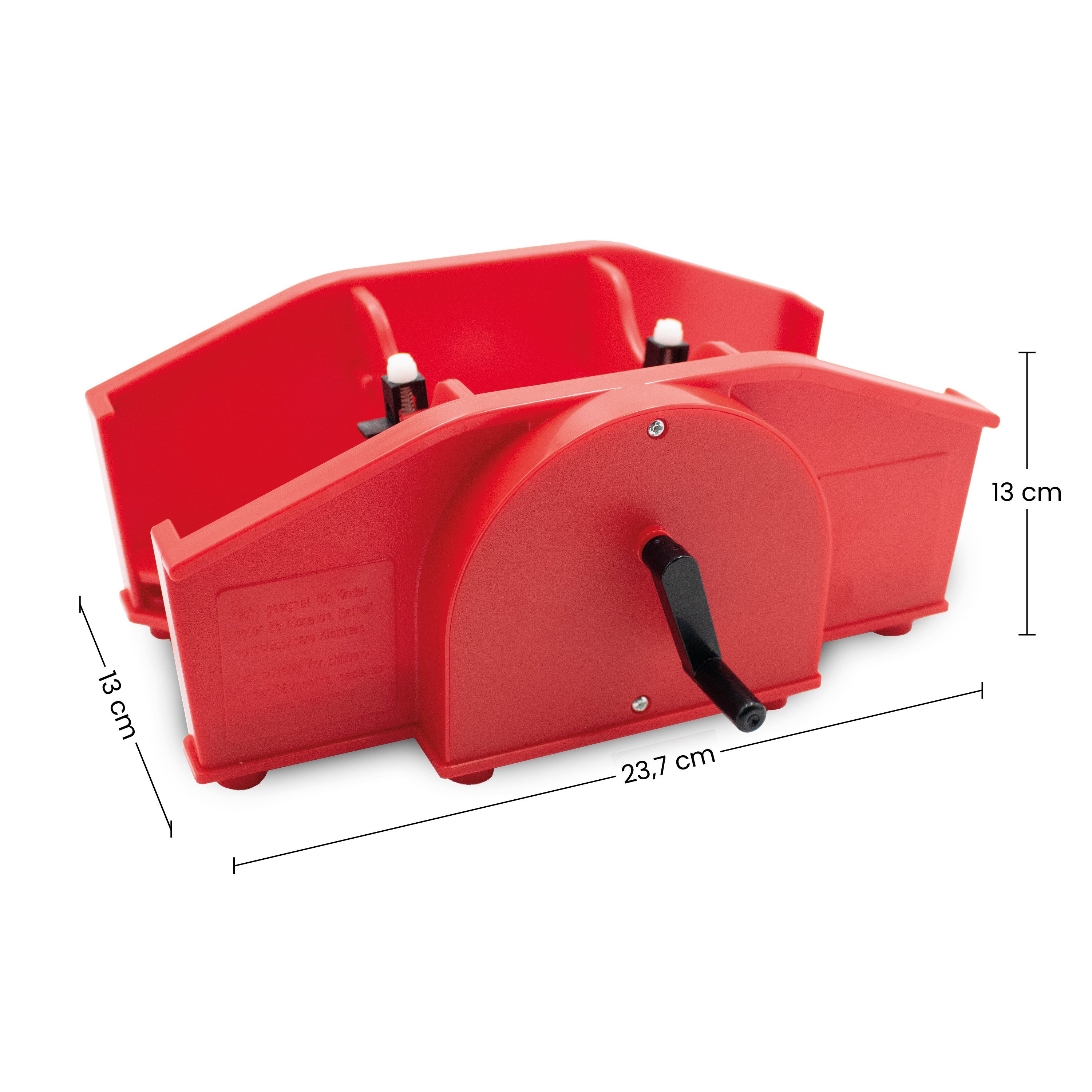 Kyto Spiel Kyto Manuelle Kartenmischmaschine rot inkl. 1x Spielkarten