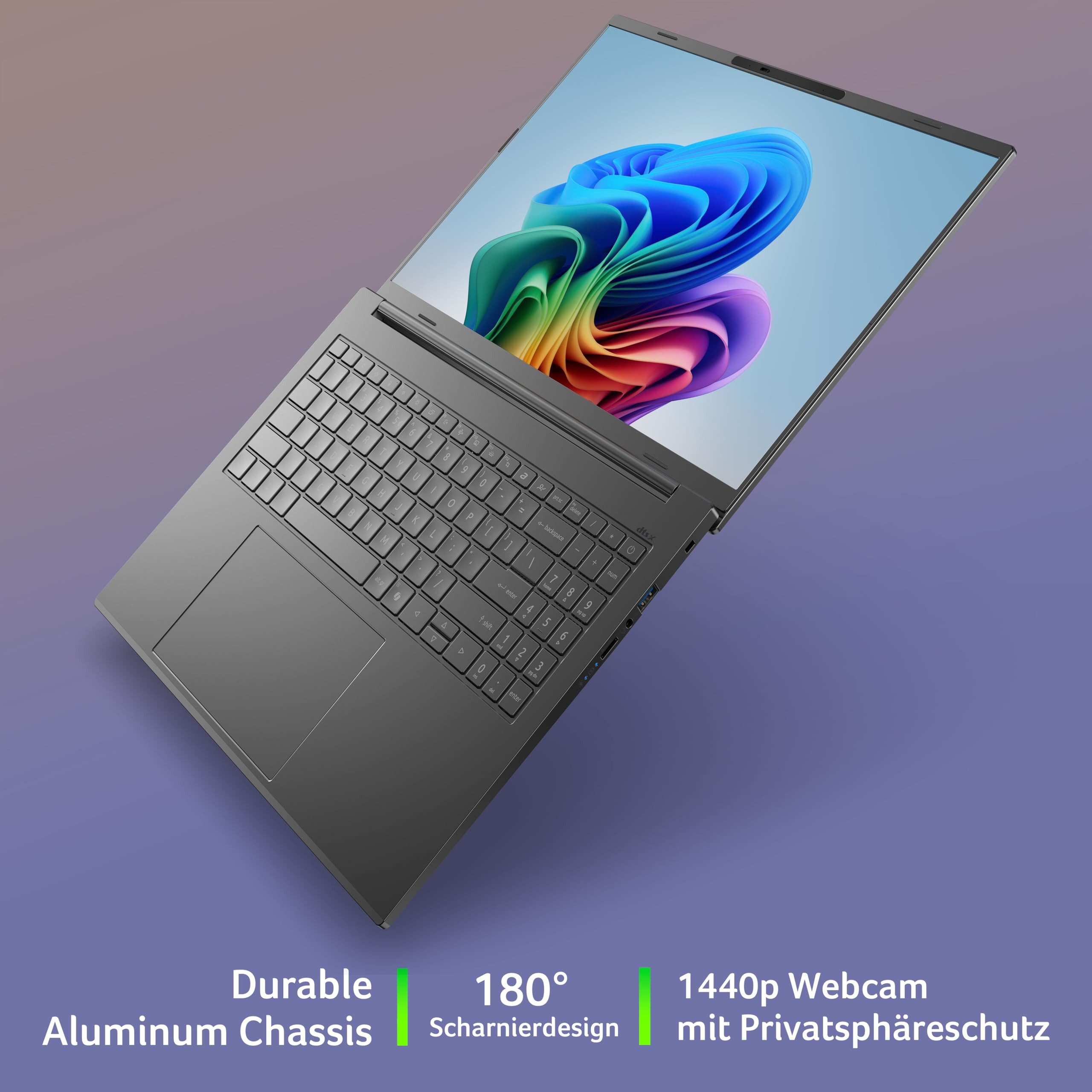 Acer X1-26-1 Notebook (16" Full HD Display, Intel Core i5, SSD, langes Akku)