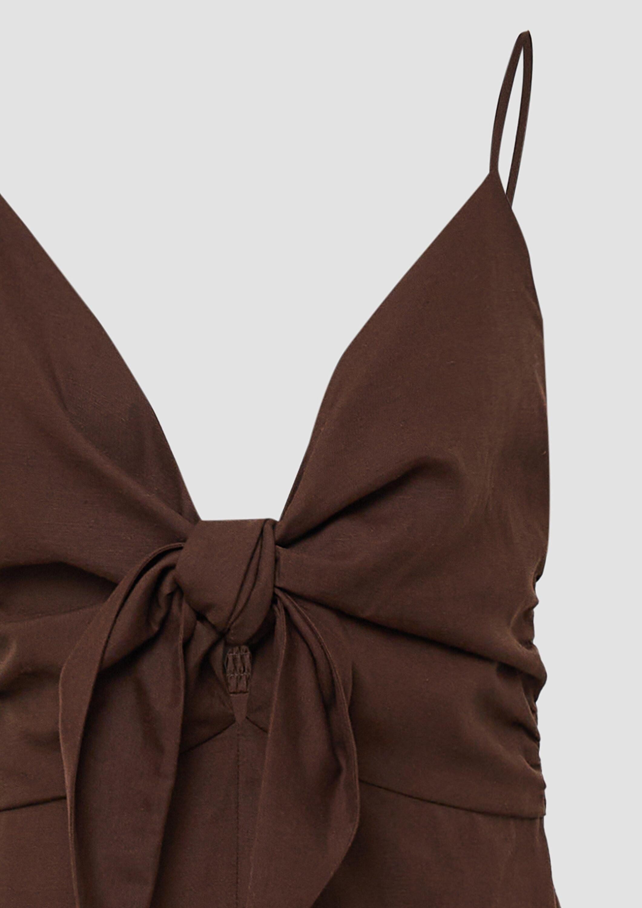 comma Midikleid Kleid (1-tlg)