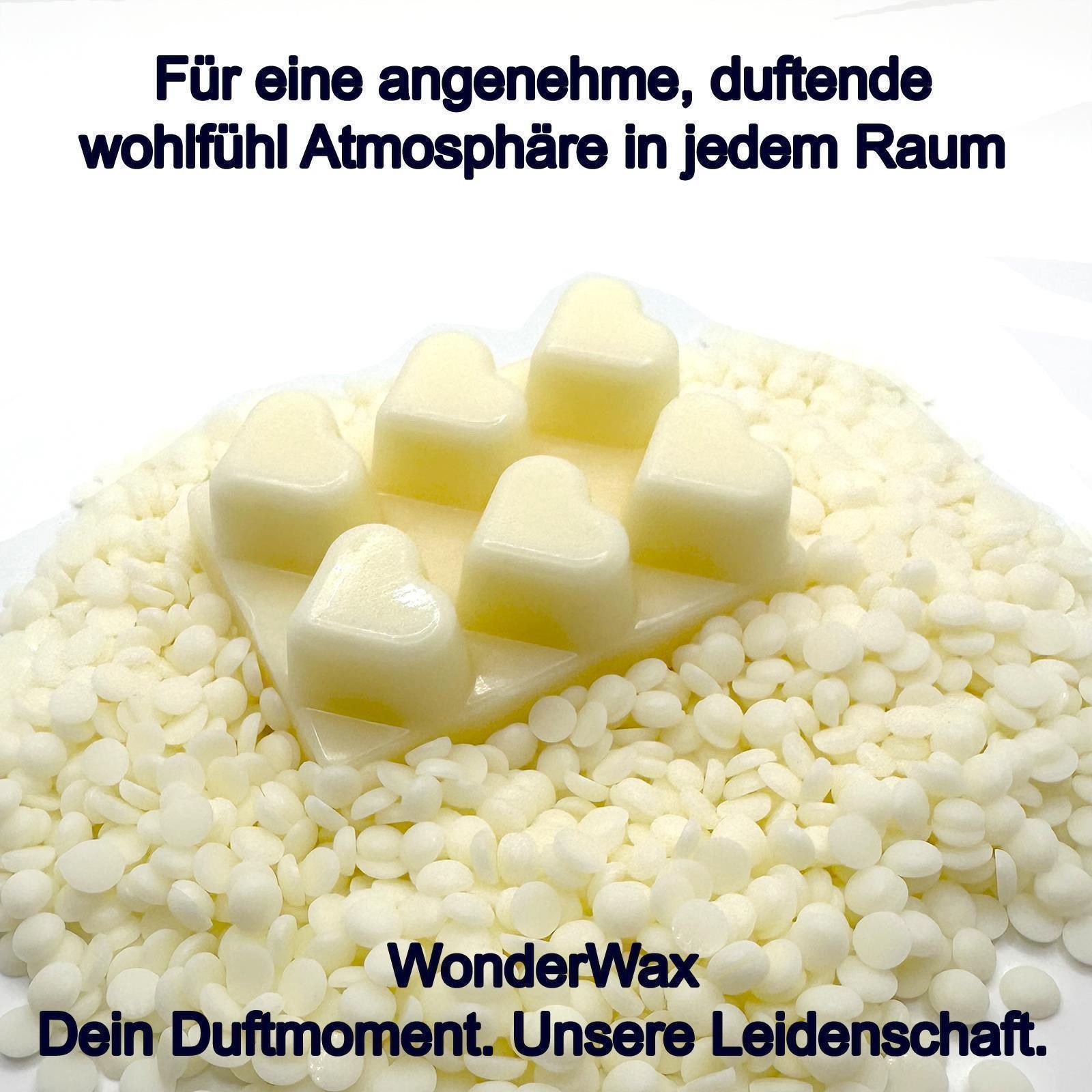 WonderWax Duftwachs WonderWax® Duftwachs 6 Herzen, (Himbeeren & Brombeeren), Duftrichtung: Himbeeren & Brombeeren