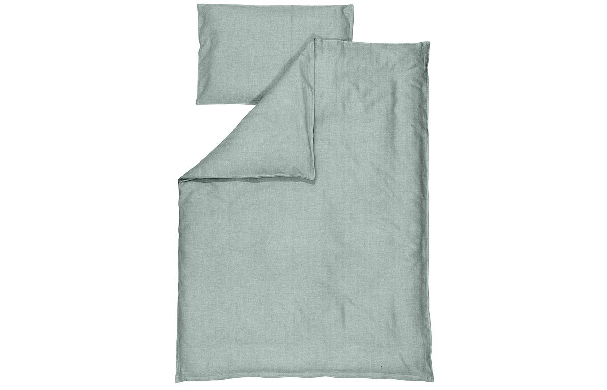 KINDSGUT Kinderbettwäsche, Baumwolle, Pistazie