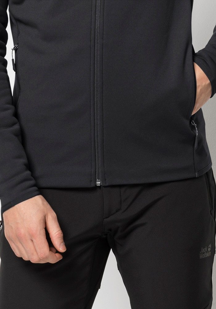 Jack Wolfskin Fleecejacke BAISELBERG HOODED FZ M