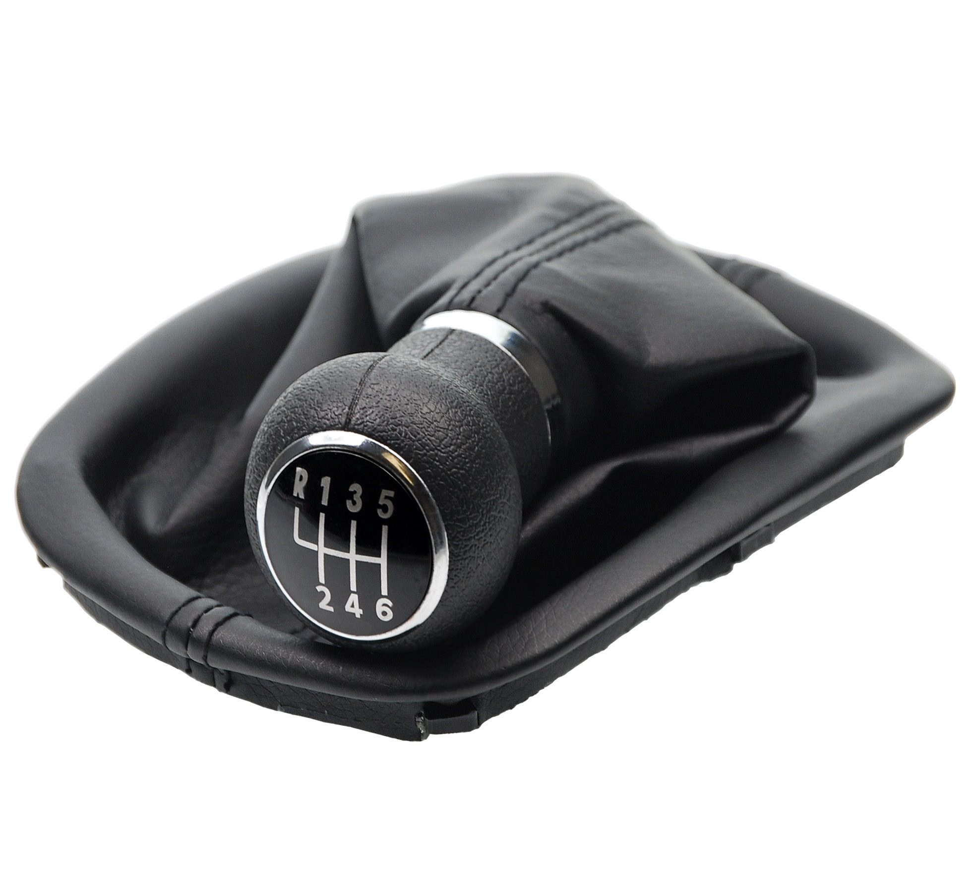 L & P Car Design Schalthebel Schaltsack Schaltknauf Auto für VW Passat 3B2 3B5 B5 (Set, 1 St., Schaltknauf + Schaltsack + Rahmen), Plug&Play Montage