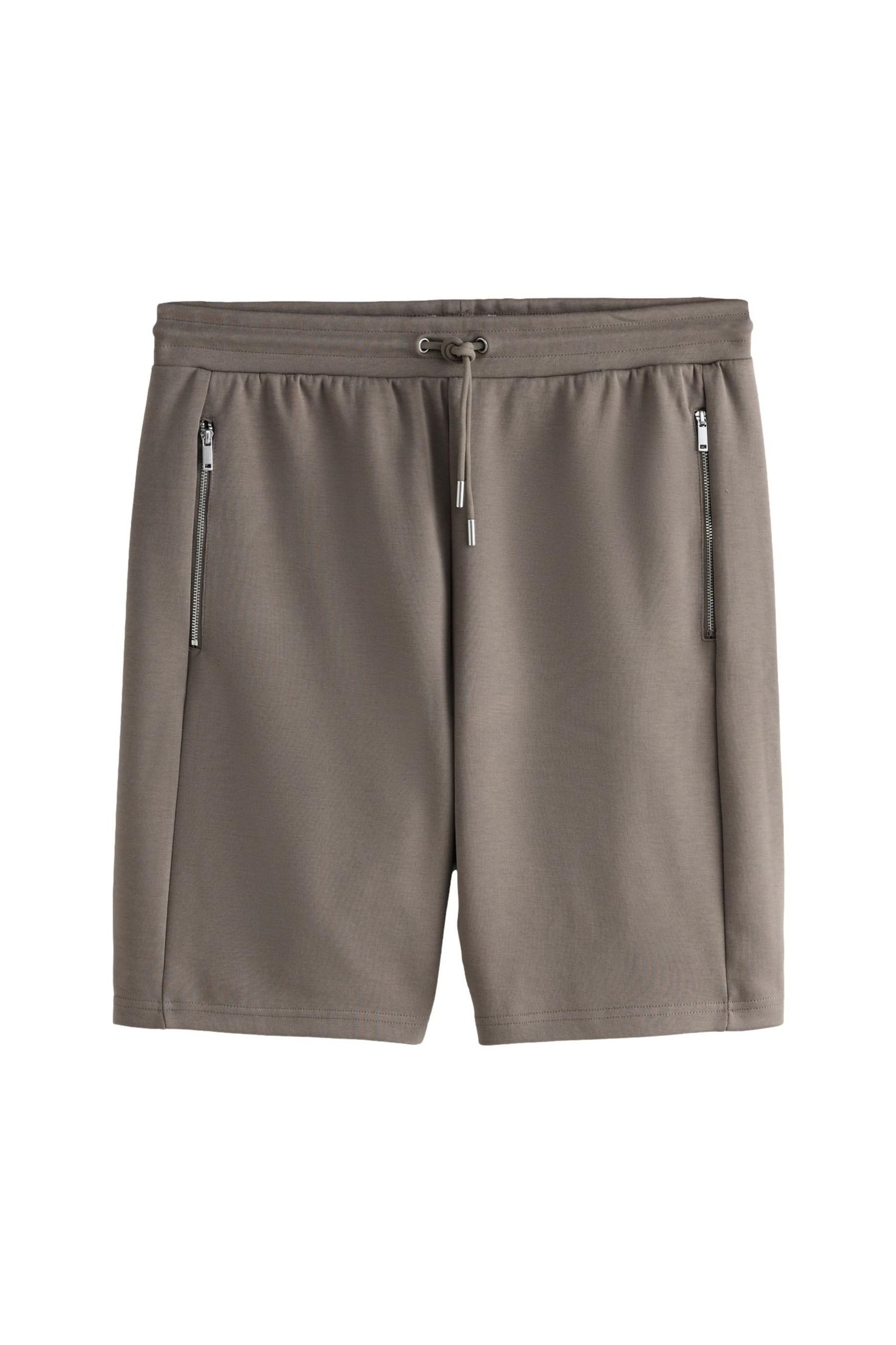 Next Sweatshorts Straight Fit Jersey-Shorts, Reißverschlusstasche (1-tlg)