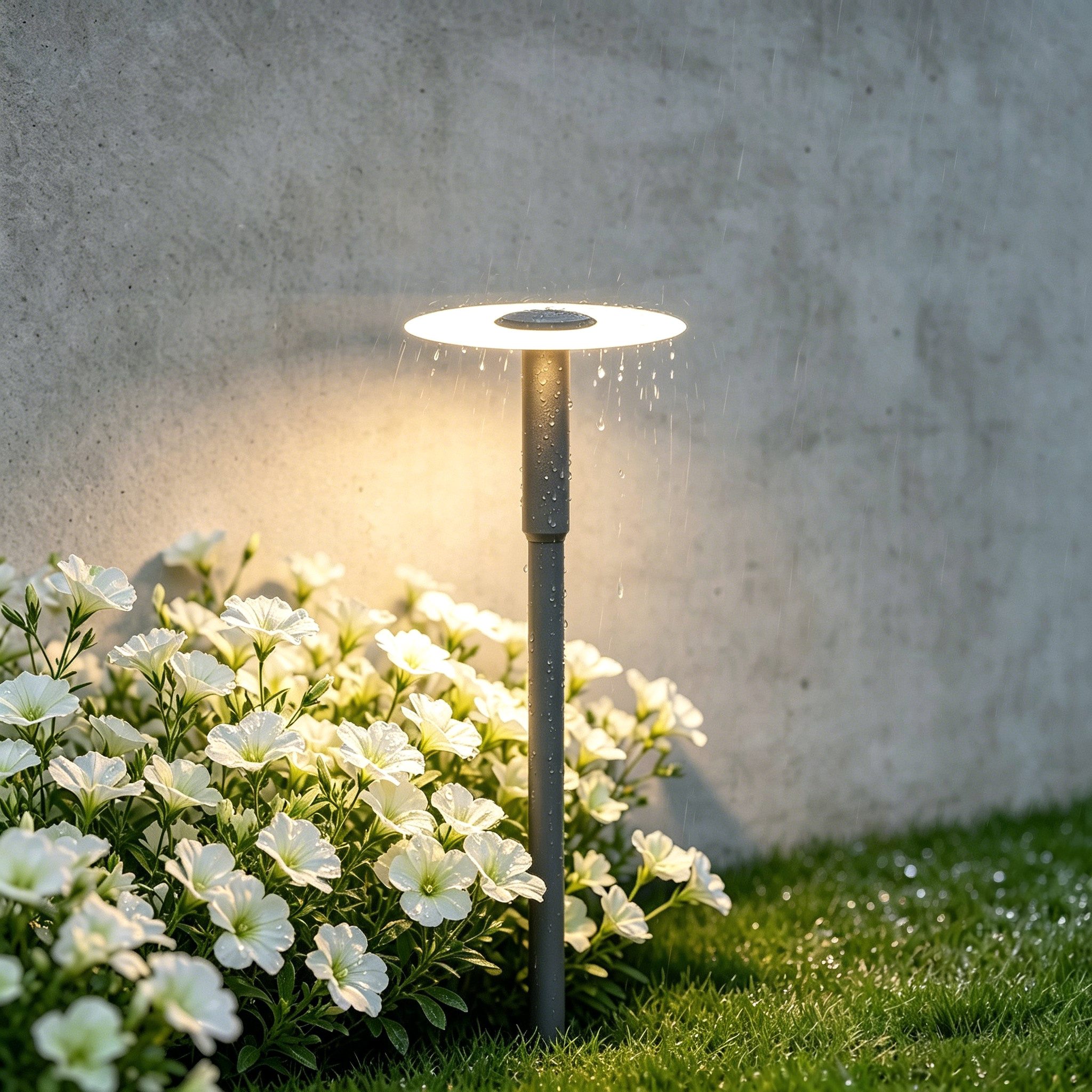 doporro LED Stehlampe Außenleuchte Außenlampe Gartenlampe Gartenleuchte Wegeleuchte