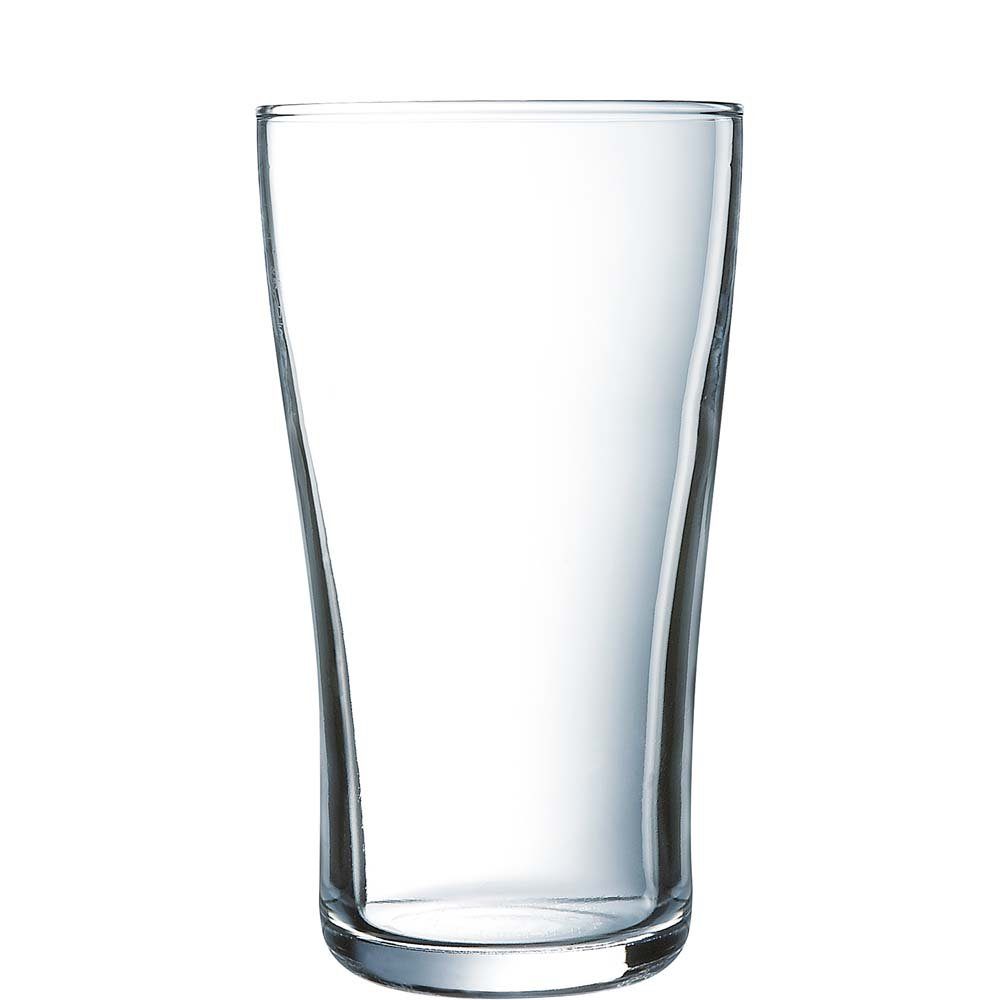 6 gehärtet Bierglas Stück Glas Ultimate, 570ml transparent Pint Tumbler-Glas Becher Glas gehärtet, Arcoroc