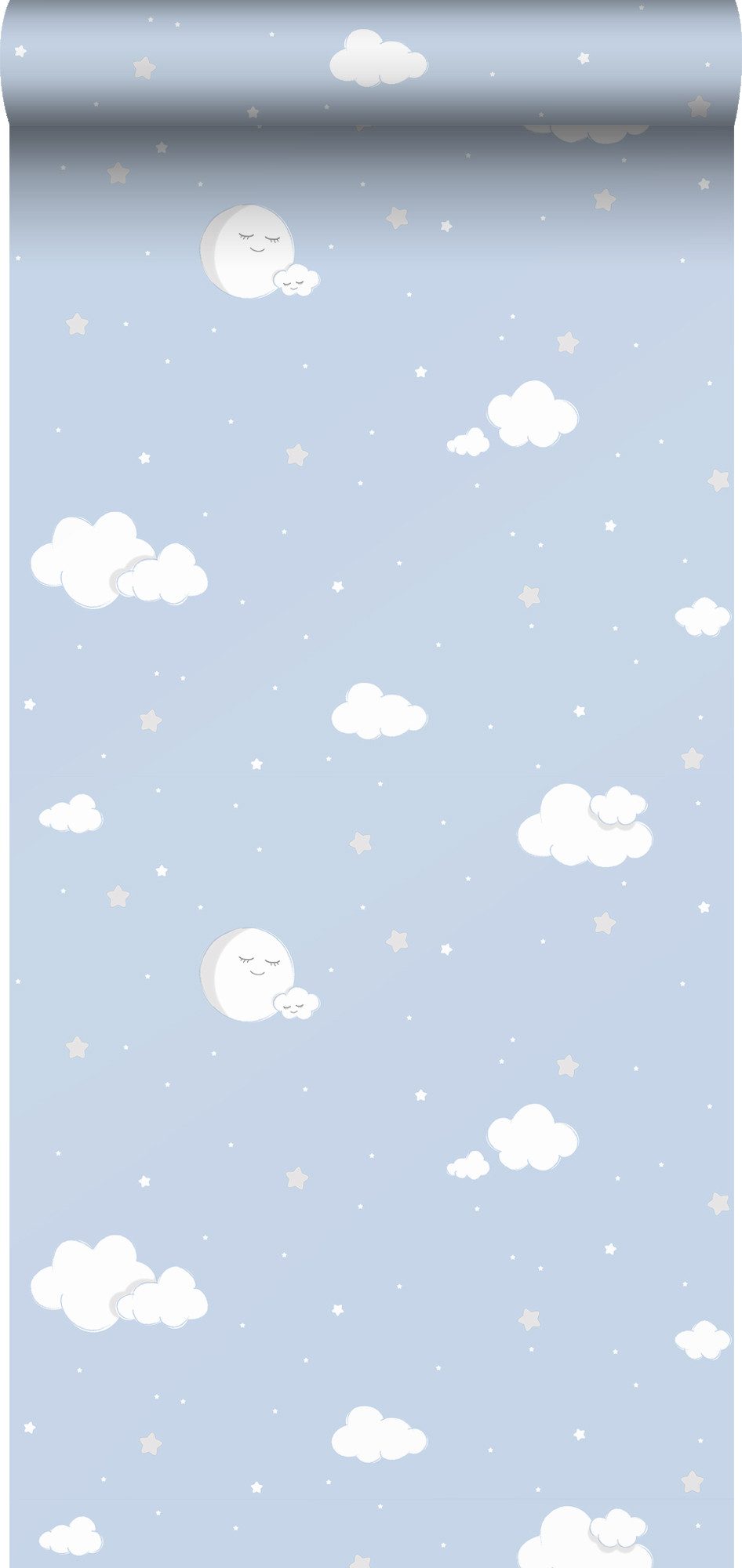 Sanders & Sanders Mustertapete kleine Wolken
