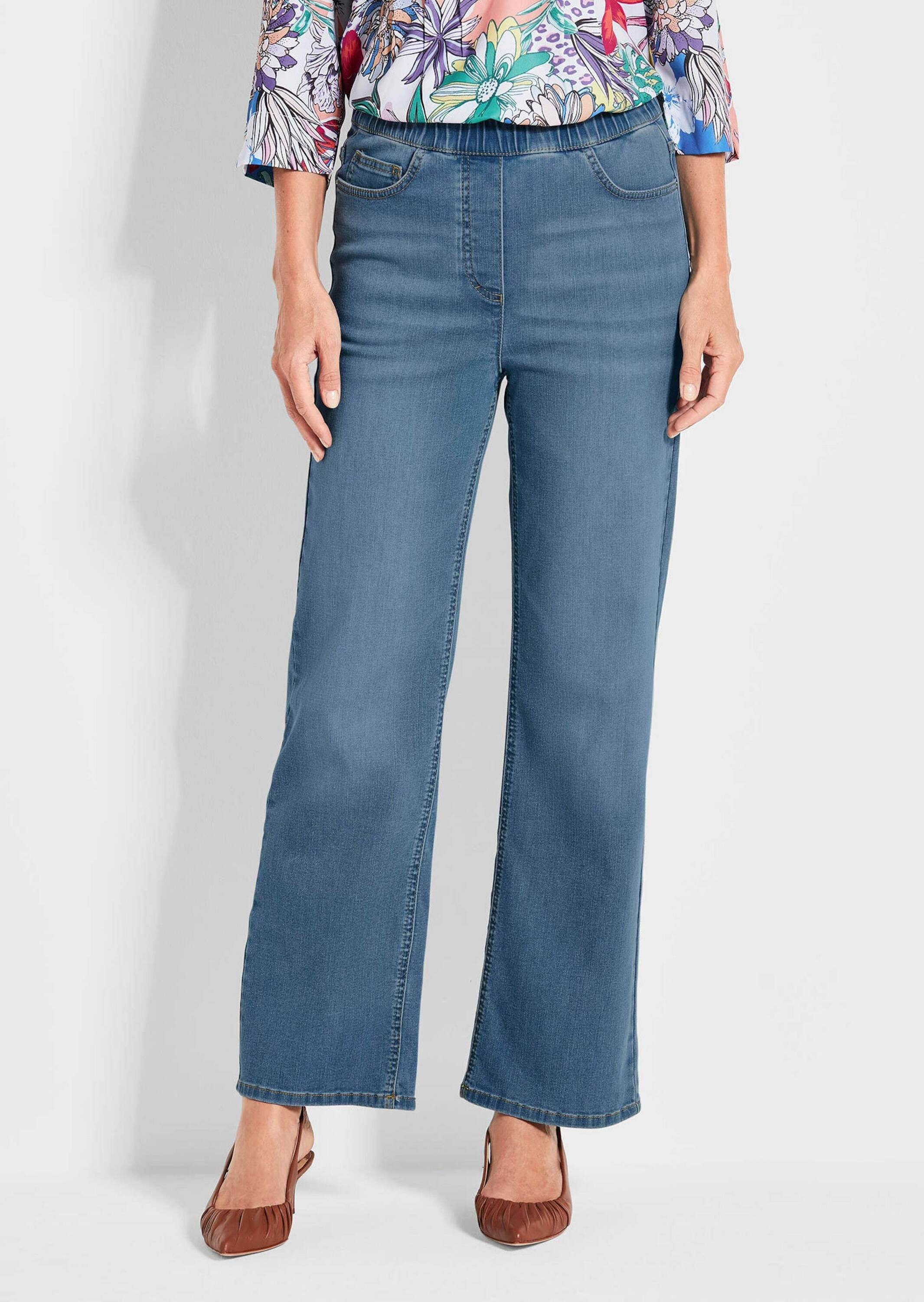GOLDNER Bequeme Jeans Jeansschlupfhose VERA günstig online kaufen