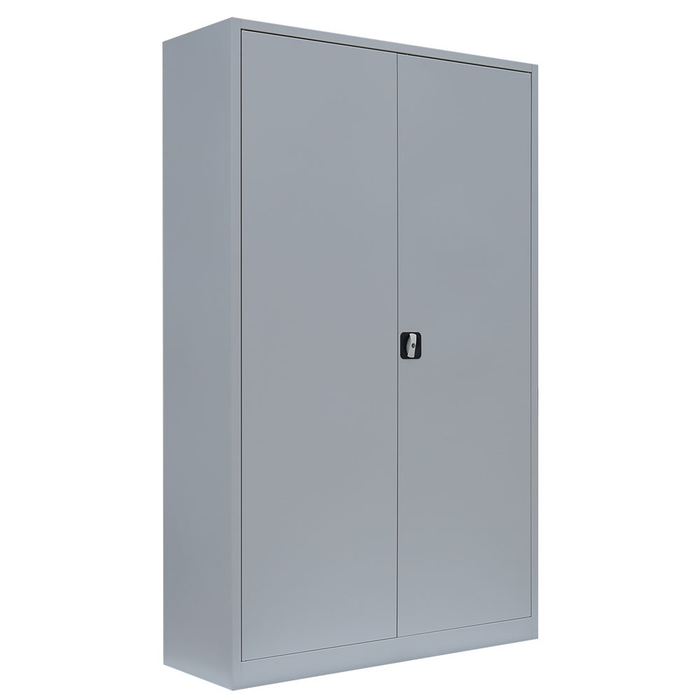 Steelboxx Mehrzweckschrank Metallschrank abschließbar Aktenschrank Büroschrank 195x120x42cm (1-St) Mehrzweckschrank abschließbar