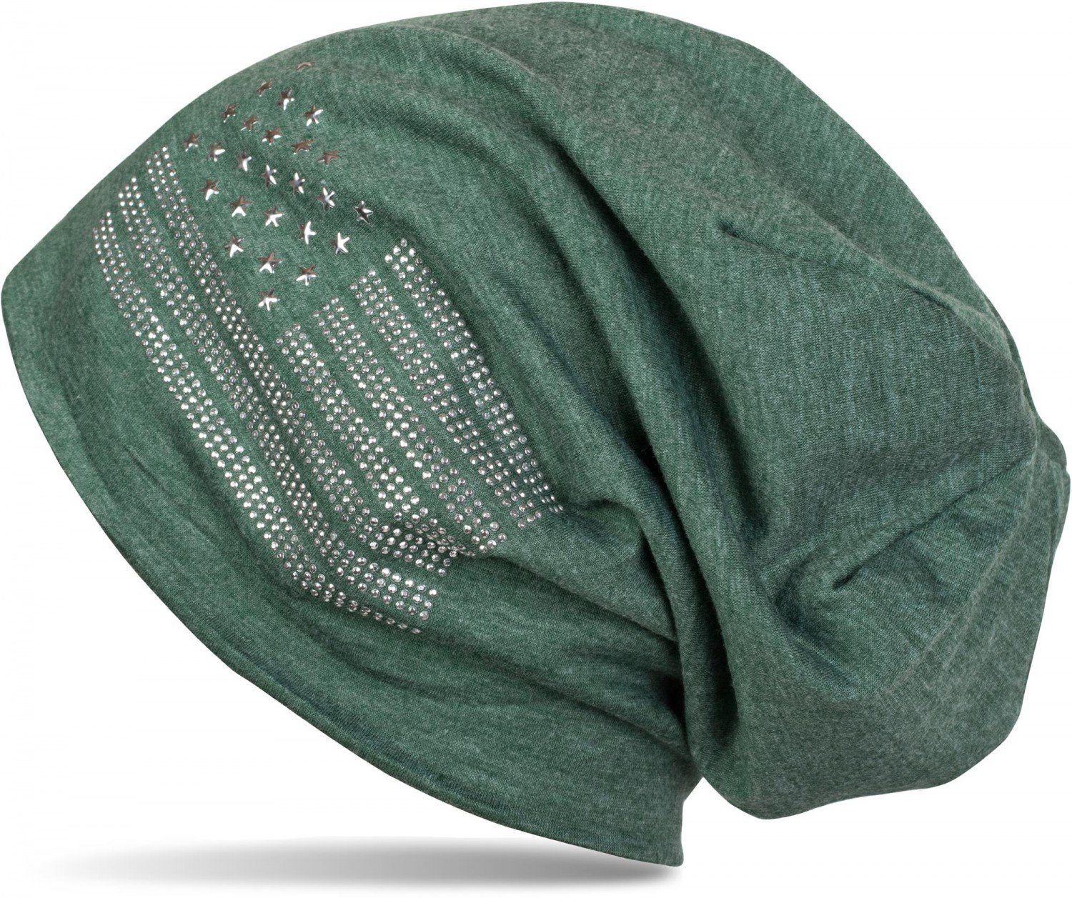 styleBREAKER Beanie Beanie mit USA Flagge günstig online kaufen