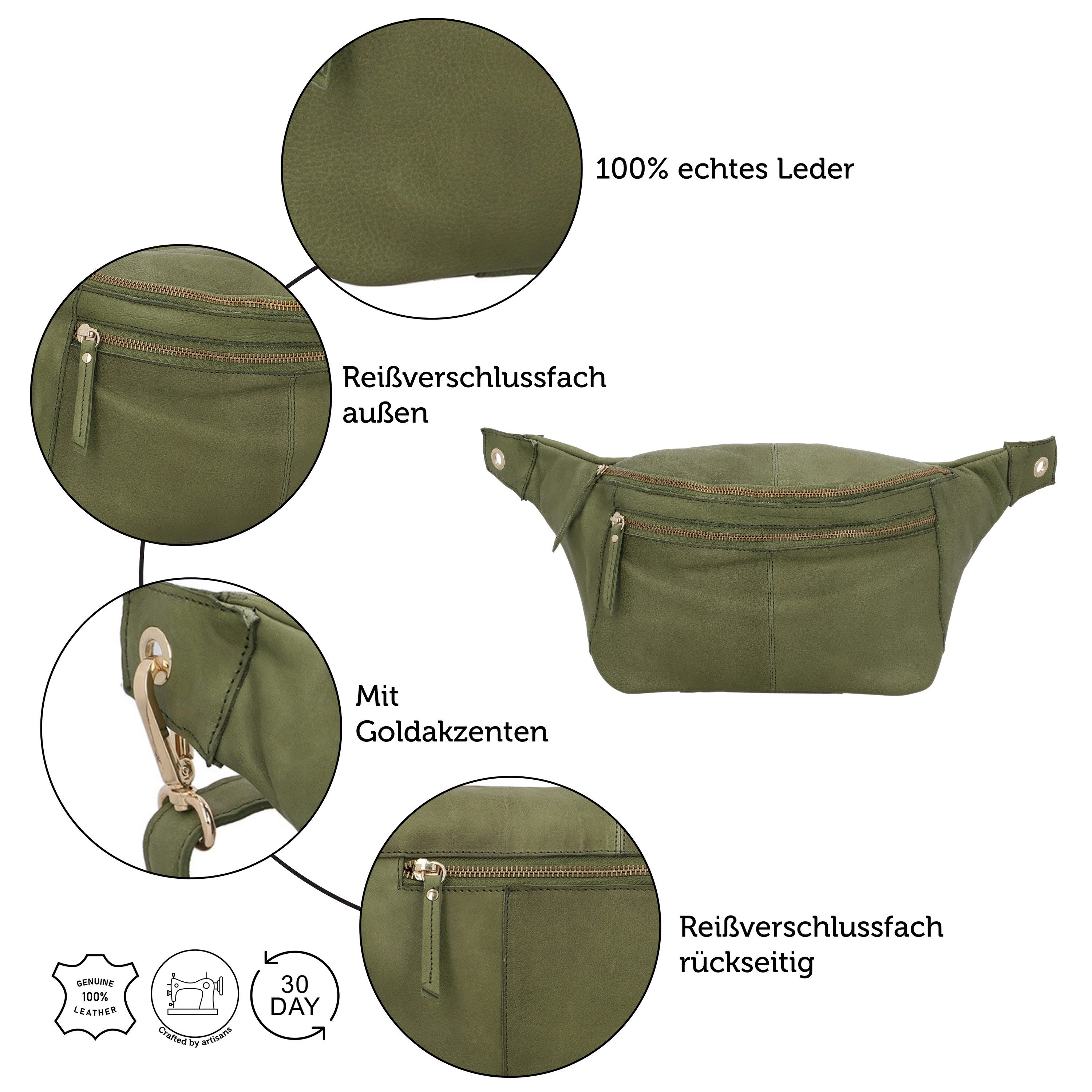 Gusti Leder Gürteltasche Gusti Leder Bauchtasche Freya (1-tlg) günstig online kaufen