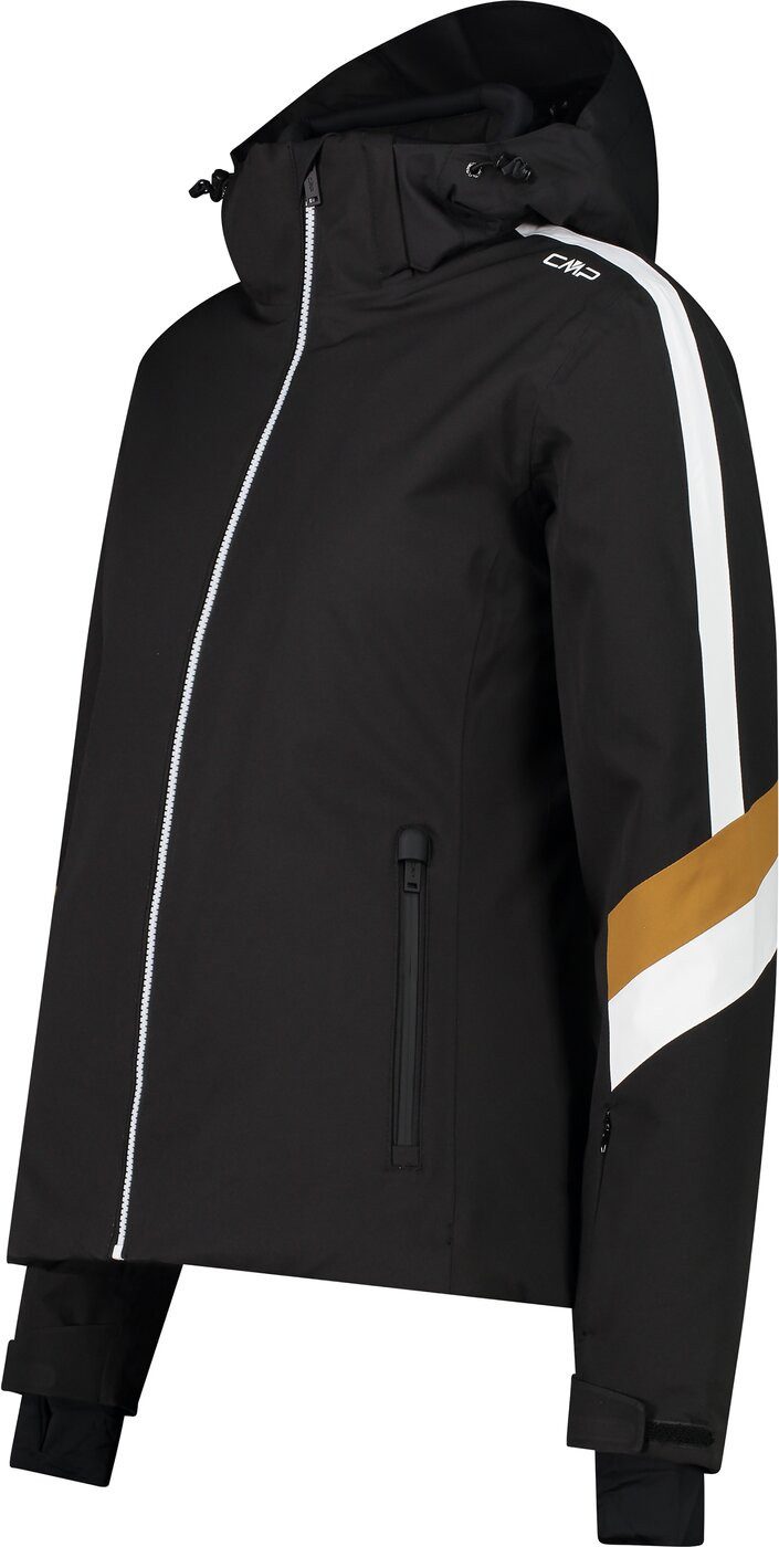 CMP Skijacke WOMAN JACKET ZIP HOOD NERO