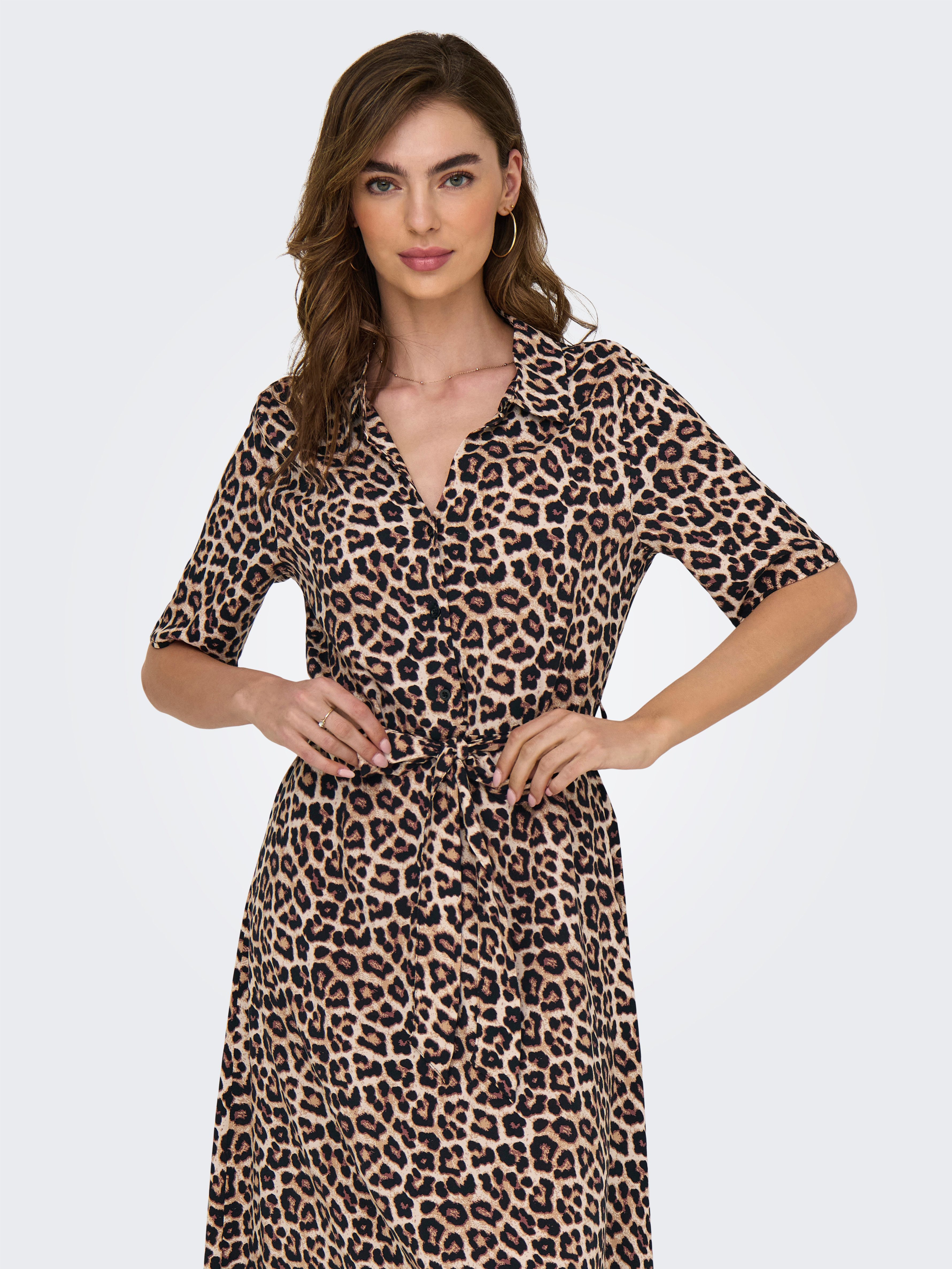 JDY Hemdblusenkleid JDYSTARSEZEN LIFE 2/4 MIDIDRESS WVN NOOS Sommerkleid