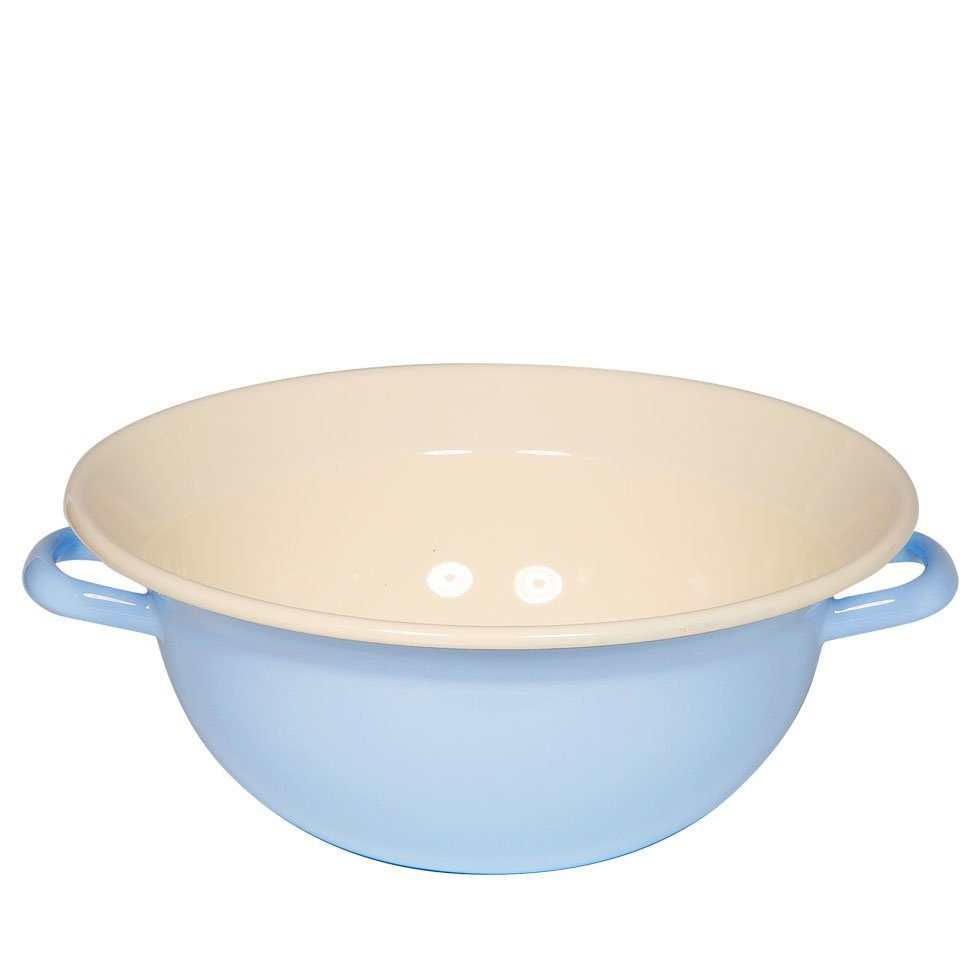 Riess Rührschüssel Classic Pastell, Emaille, 32 cm / 6,0 L