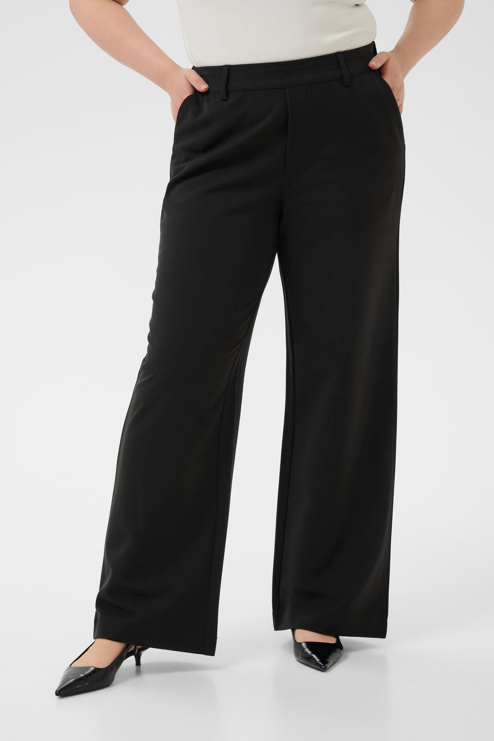 KAFFE Curve Stoffhose Casual Hose KChalley Große Größen. € 49,95