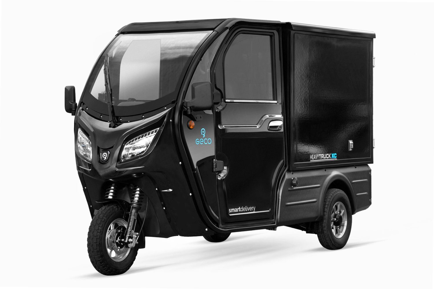 Smarty Elektromobil 2010259 Elektroauto Geco Heavy Truck XC 3kW mit 60Ah Kofferaufbau