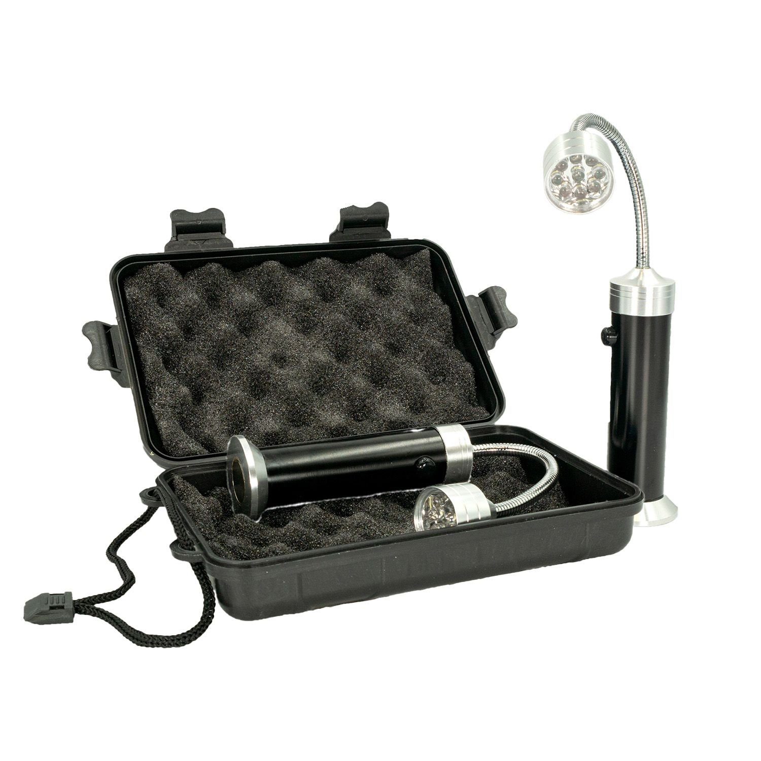 Intirilife Grilllampe, 2x Grillleuchte Magnetisch LED aus Aluminium