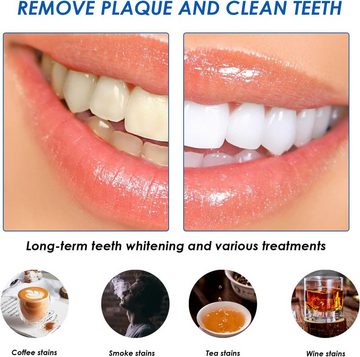 XDeer Zahnbleaching-Paste 28 Streifen, Zahnaufhellungsstreifen, 9D White, Schonend, Minzgeschmack, Wirksam bei der Entfernung von Flecken