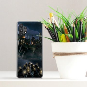 DeinDesign Handyhülle Hogwarts by Night, Samsung Galaxy A32 5G Silikon Hülle Bumper Case Handy Schutzhülle