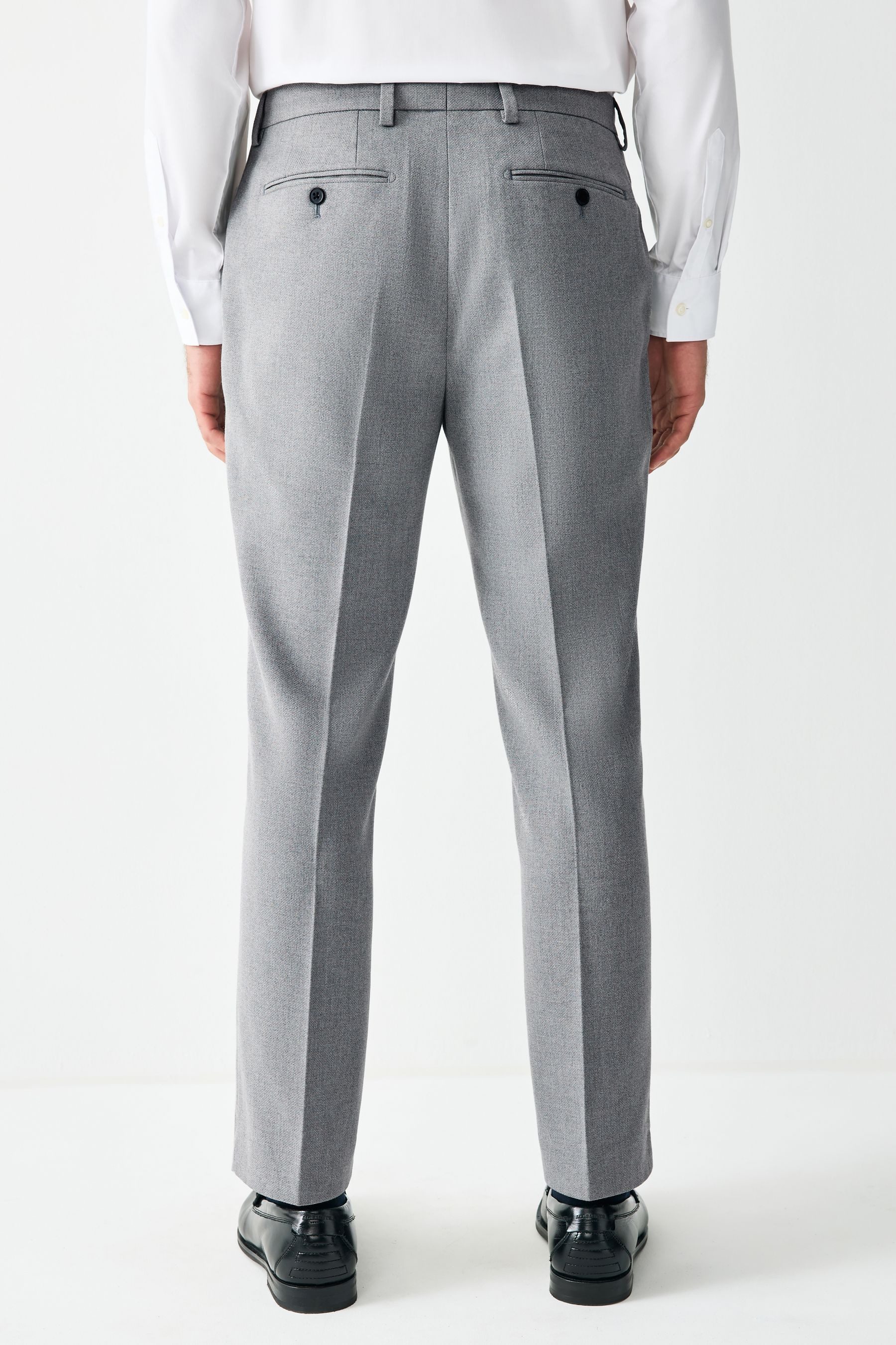 Next Anzughose Strukturierte Tailored Fit Anzughose (1-tlg) günstig online kaufen
