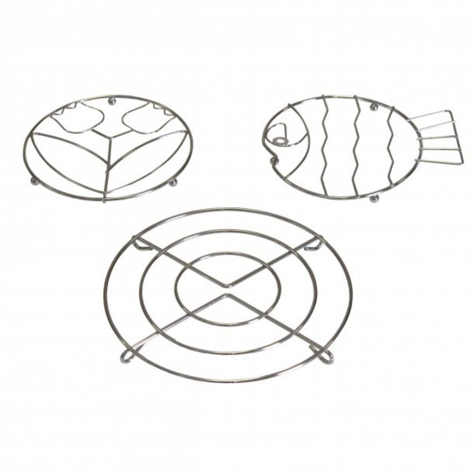 axentia Topfuntersetzer Topfuntersetzer Ø 17 cm, sort. Dekore 702258, 1-tlg.