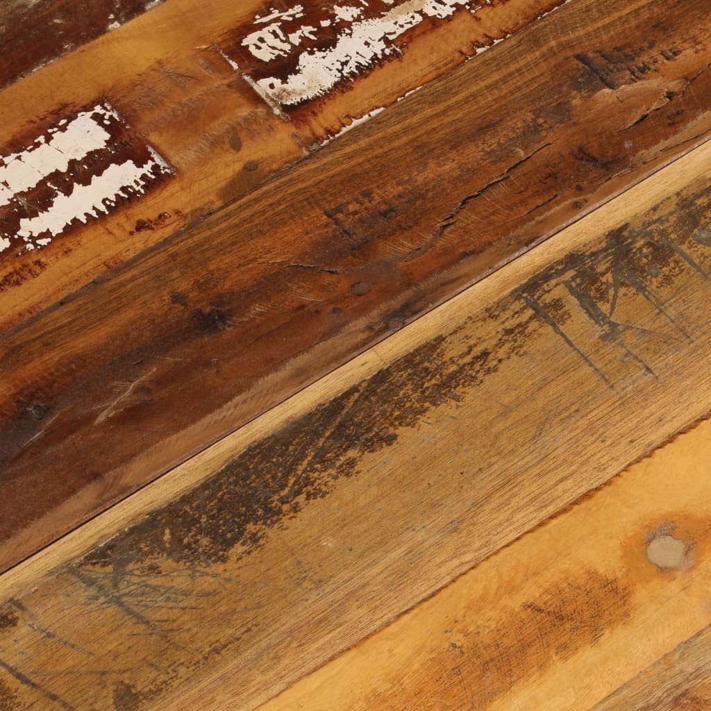 furnicato Tischplatte Quadratisch cm (1 70x70 Massiv mm 15-16 Altholz St)
