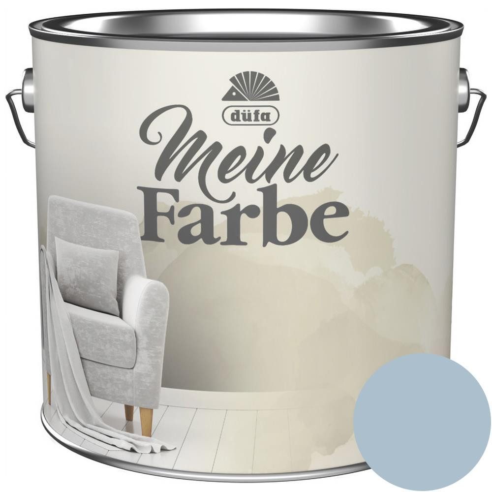 düfa Wandfarbe Meine Farbe ENTLANG DER AMALFIKÜSTE 2,5L Zimmerfarbe Deckenfarbe, Edelmatte Optik & Leichte Verarbeitung