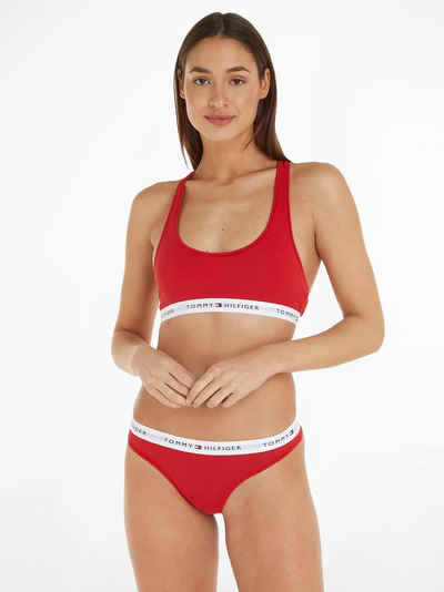 Tommy Hilfiger Underwear Sport-Bustier mit Tommy Hilfiger Schriftzügen auf dem Unterbrustband