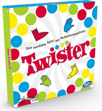 Hasbro Spiel, Twister, das verrückte Spiel; Made in Europe