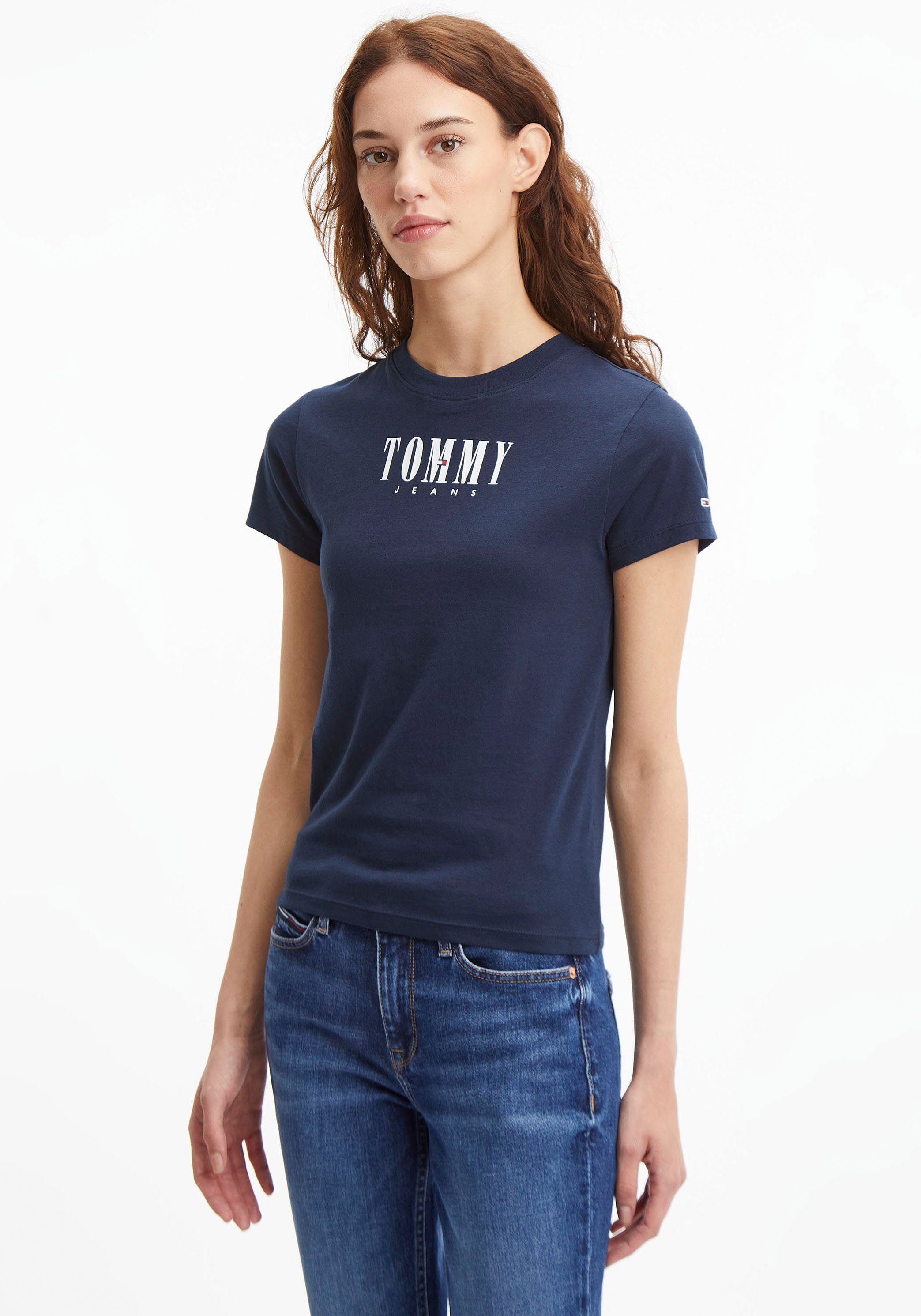 Blaue Tommy Hilfiger Damen T-Shirts kaufen online | OTTO