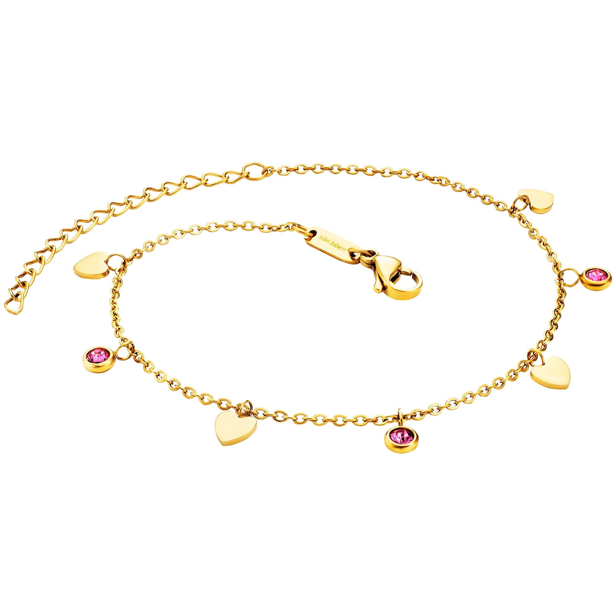 Julie Julsen Fußkette Edelstahl vergoldet