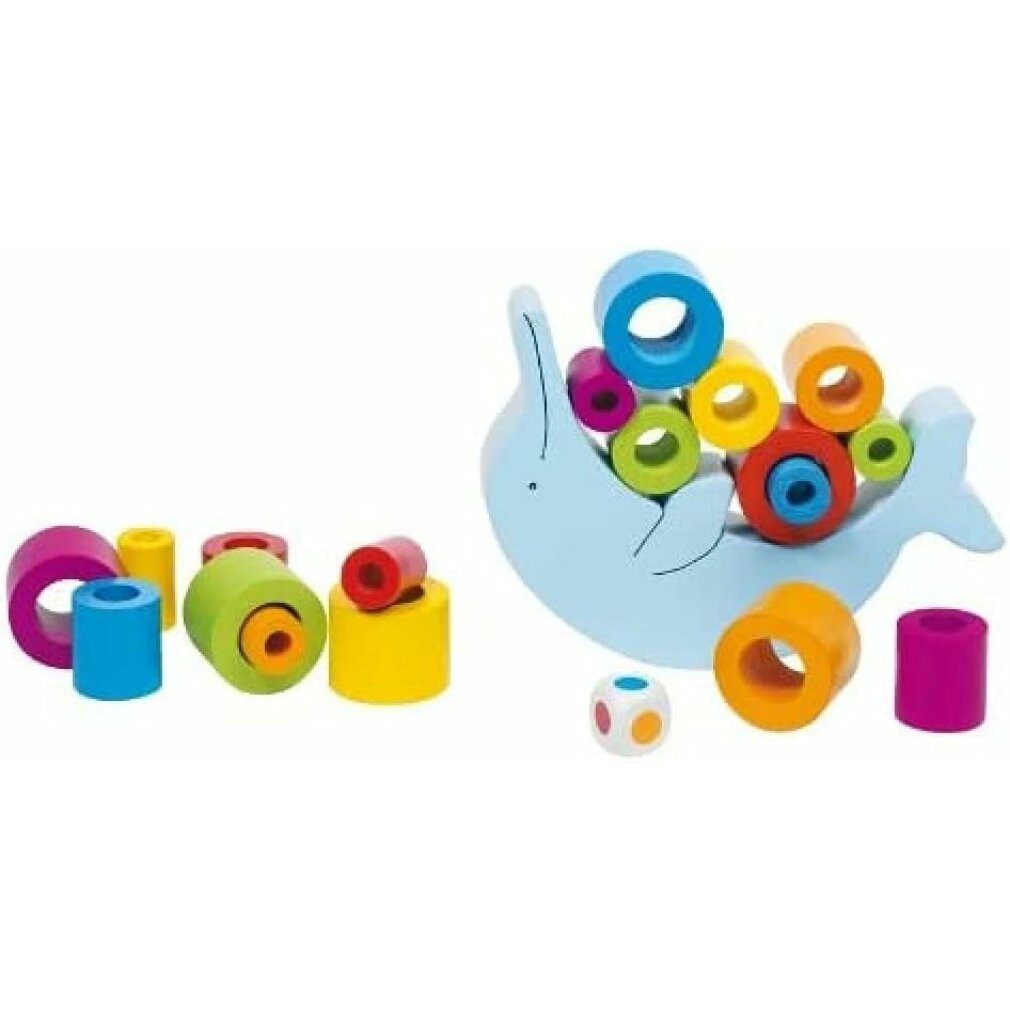 Gollnest & Kiesel Spiel Goki Balance-Spiel aus Holz - Delphin