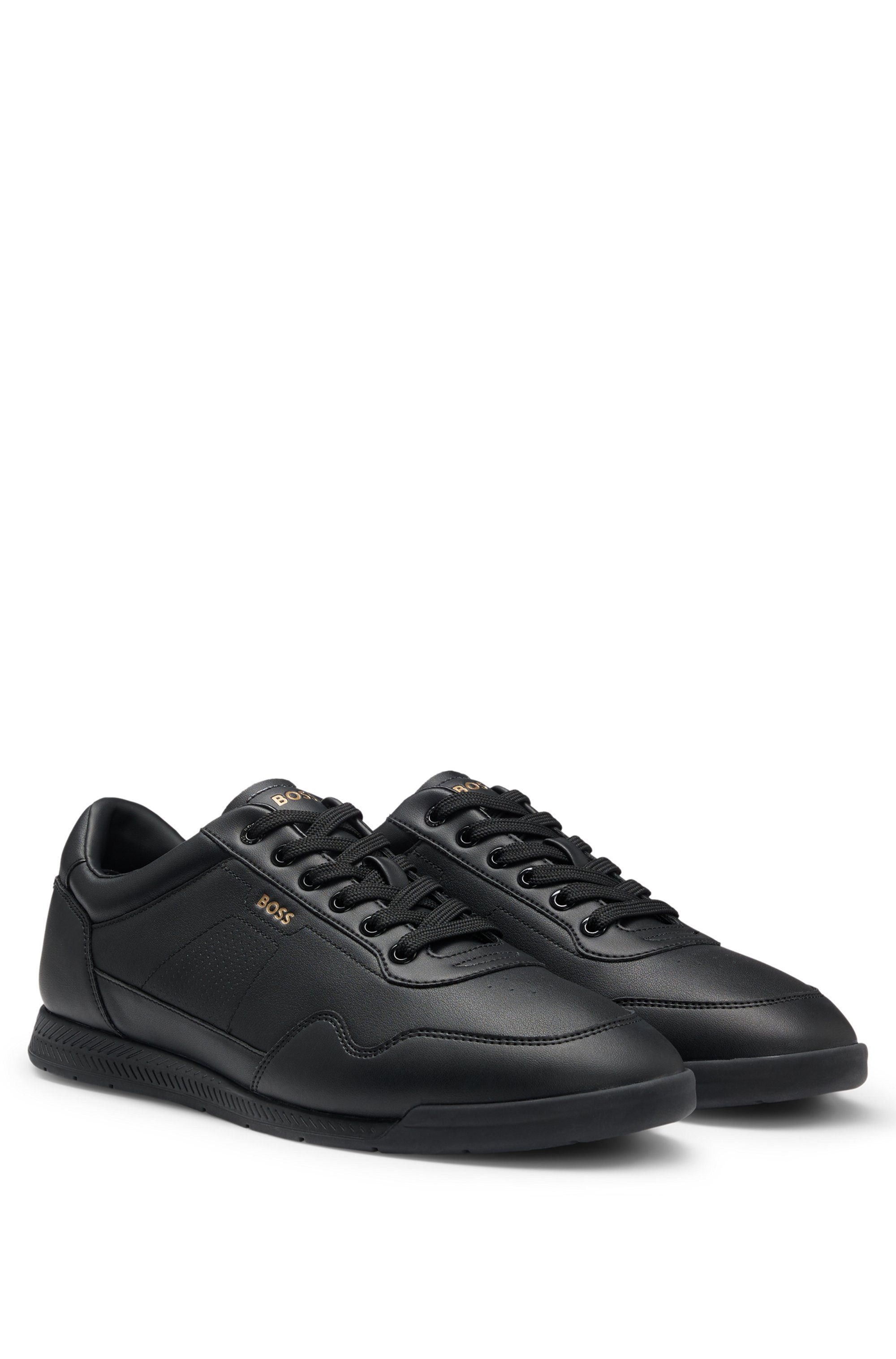 BOSS Nitan Sneaker Basic-Schnürer, Halbschuh, Freizeitschuh, günstig online kaufen