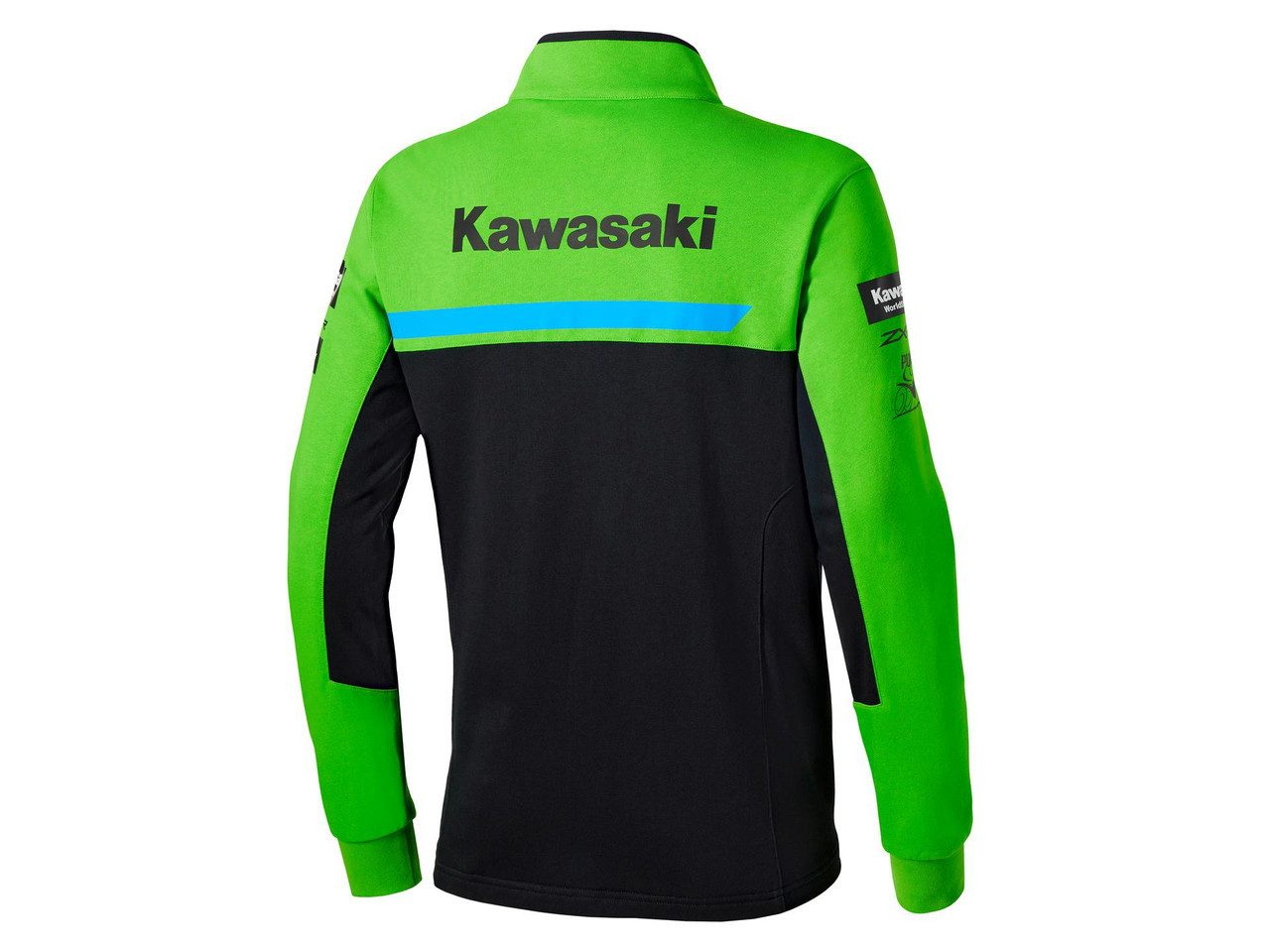 Kawasaki Sweatjacke Kawasaki WSBK Team Replika Sweatshirt Jacke Herren