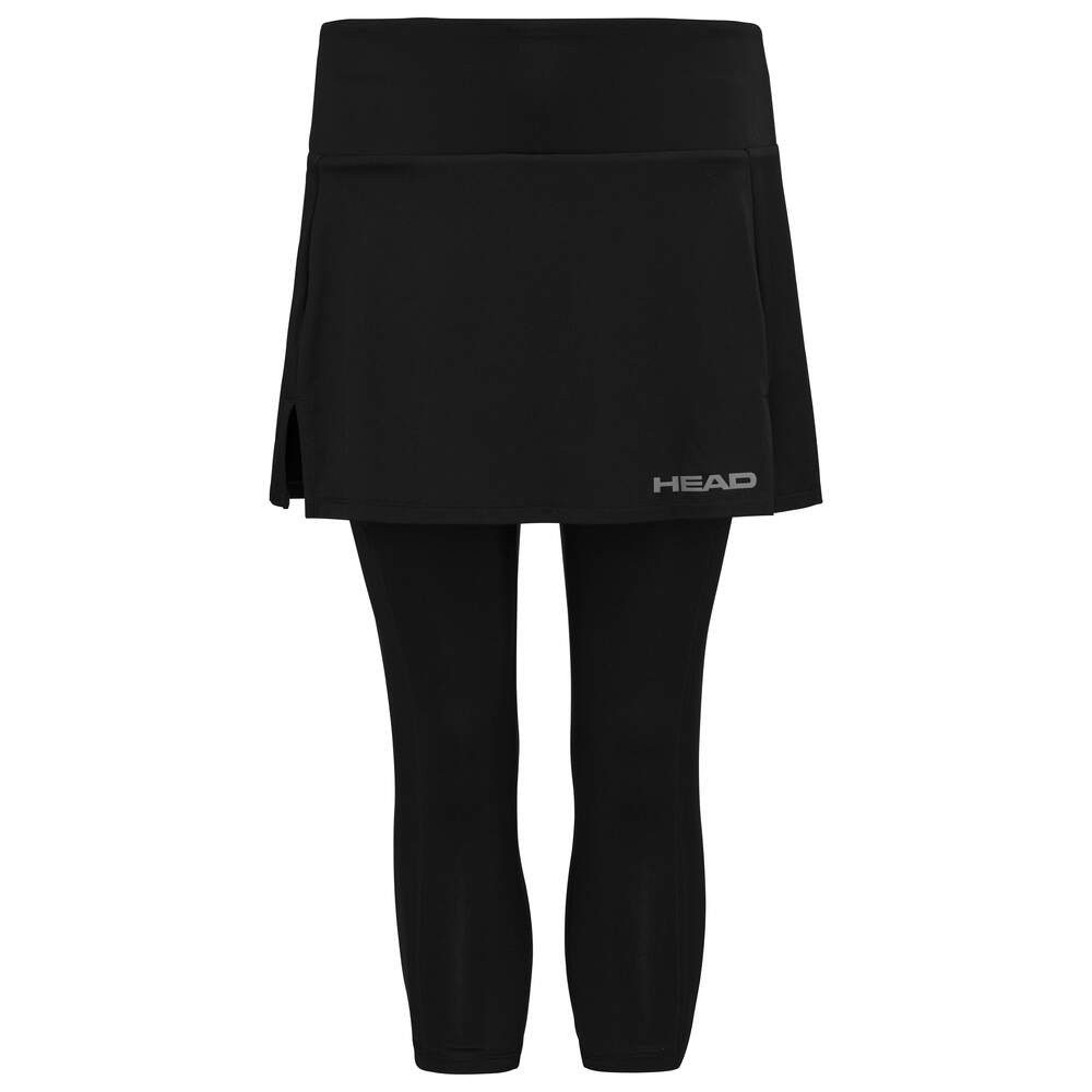 Head Tennisrock (Rock + 3/4 Tights) Club schwarz Damen günstig online kaufen