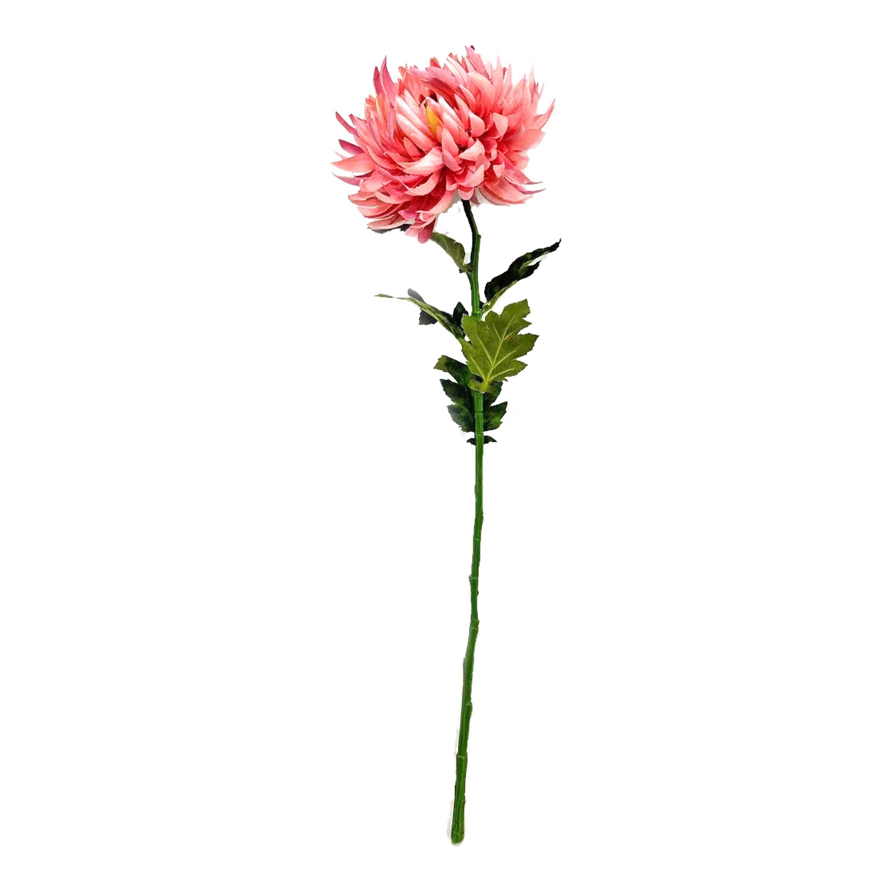 Kunstblume Kunst-Stielblume Chrysantheme, Depot Pink
