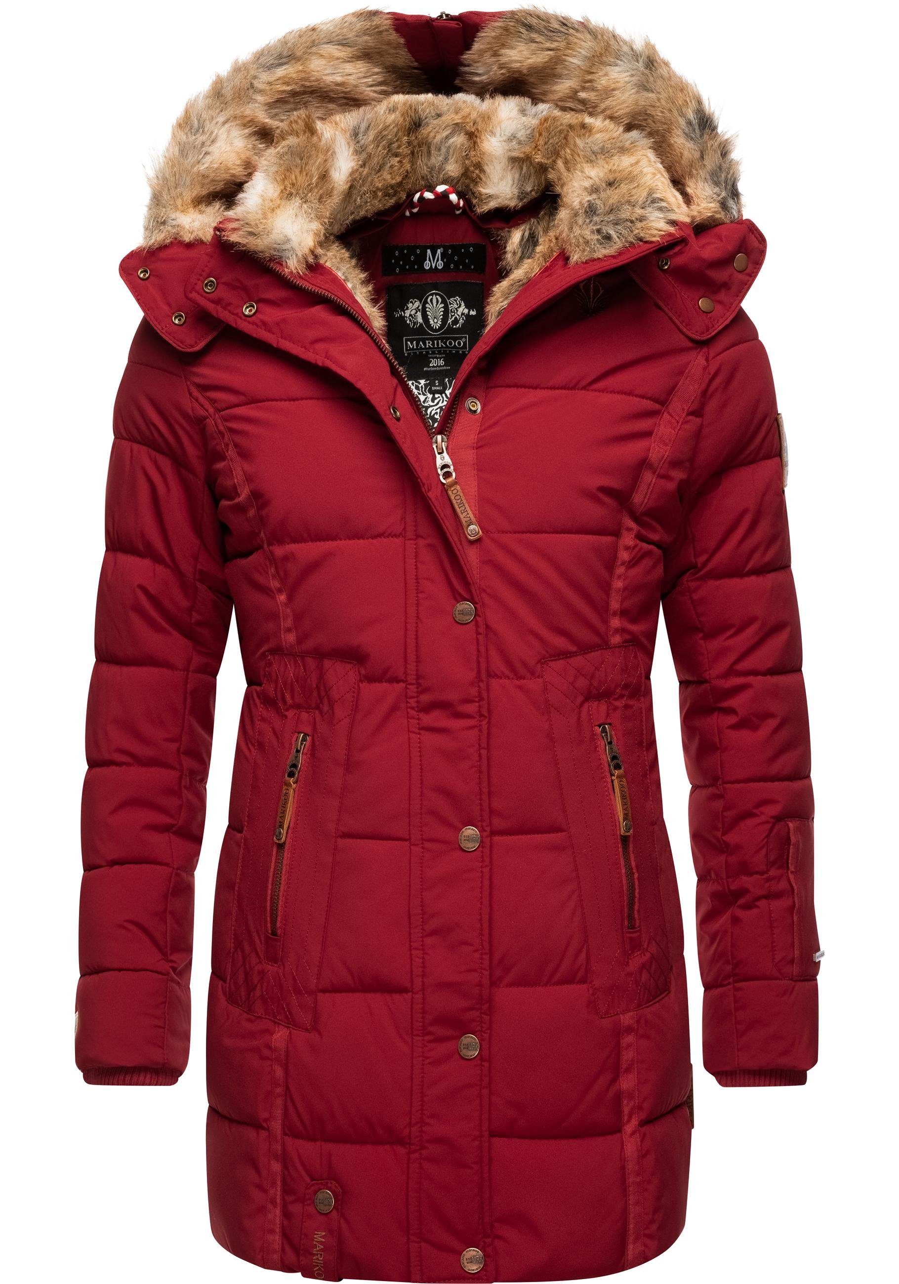 Marikoo Wintermantel Lieblings Jacke stylischer Winter günstig online kaufen