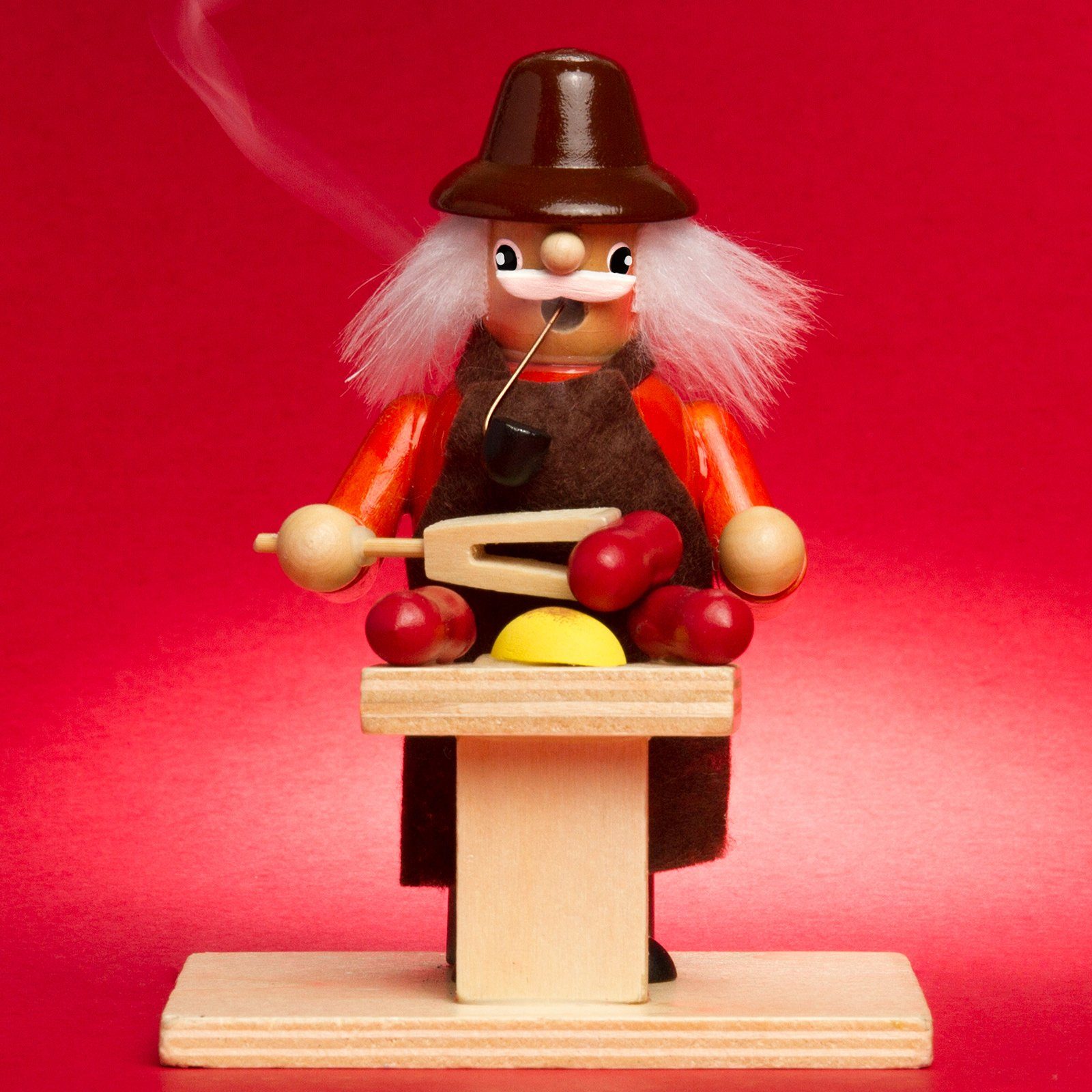 RM-C SIKORA Räuchermännchen Motive Grillmeister Weihnachtsfigur Holz verschiedene aus SIKORA orange - C15