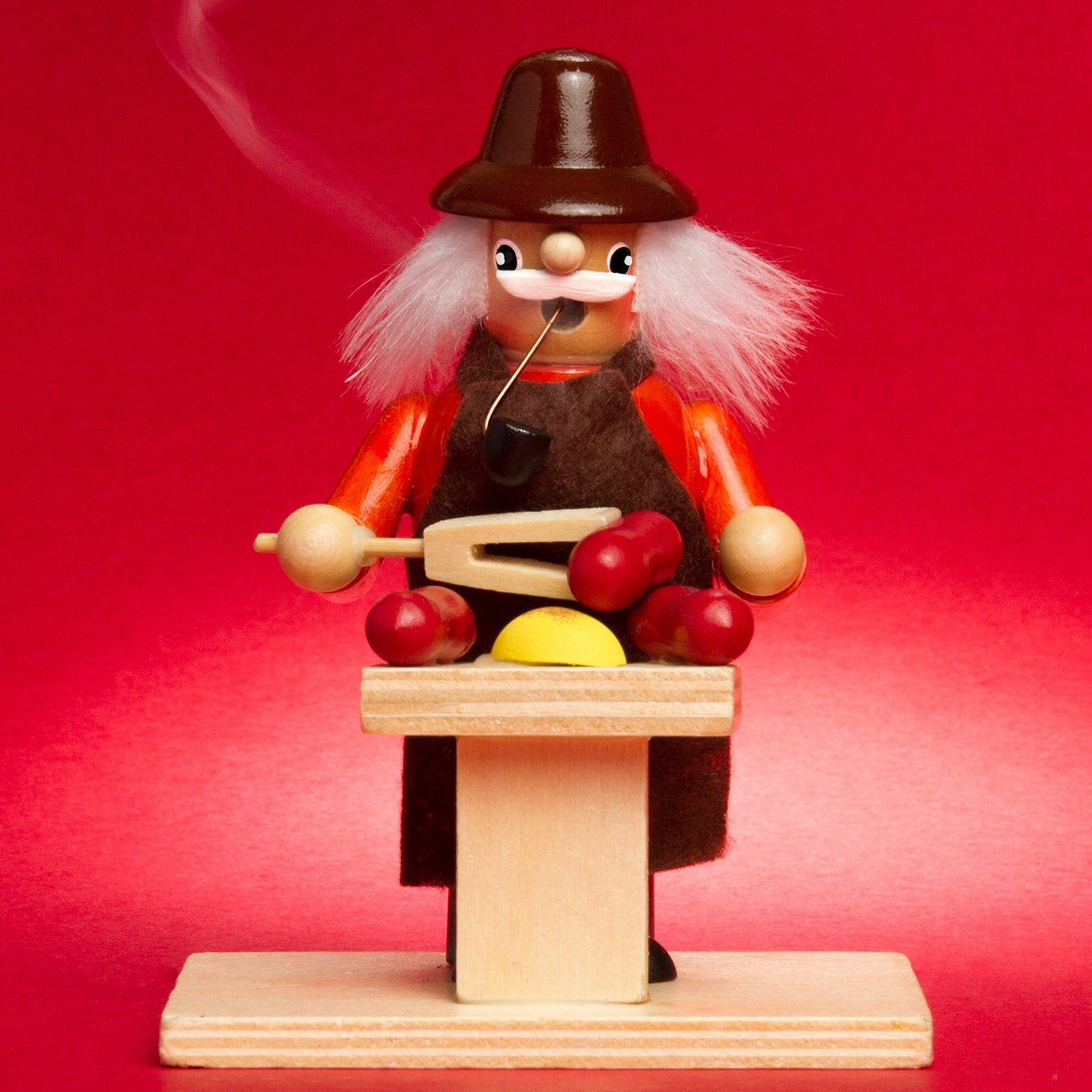 SIKORA Weihnachtsfigur RM-C Räuchermännchen aus Holz günstig online kaufen