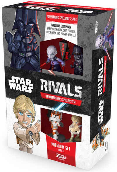 Funko GAMES Spiel, Familienspiel Star Wars Rivals Premium Set Serie I