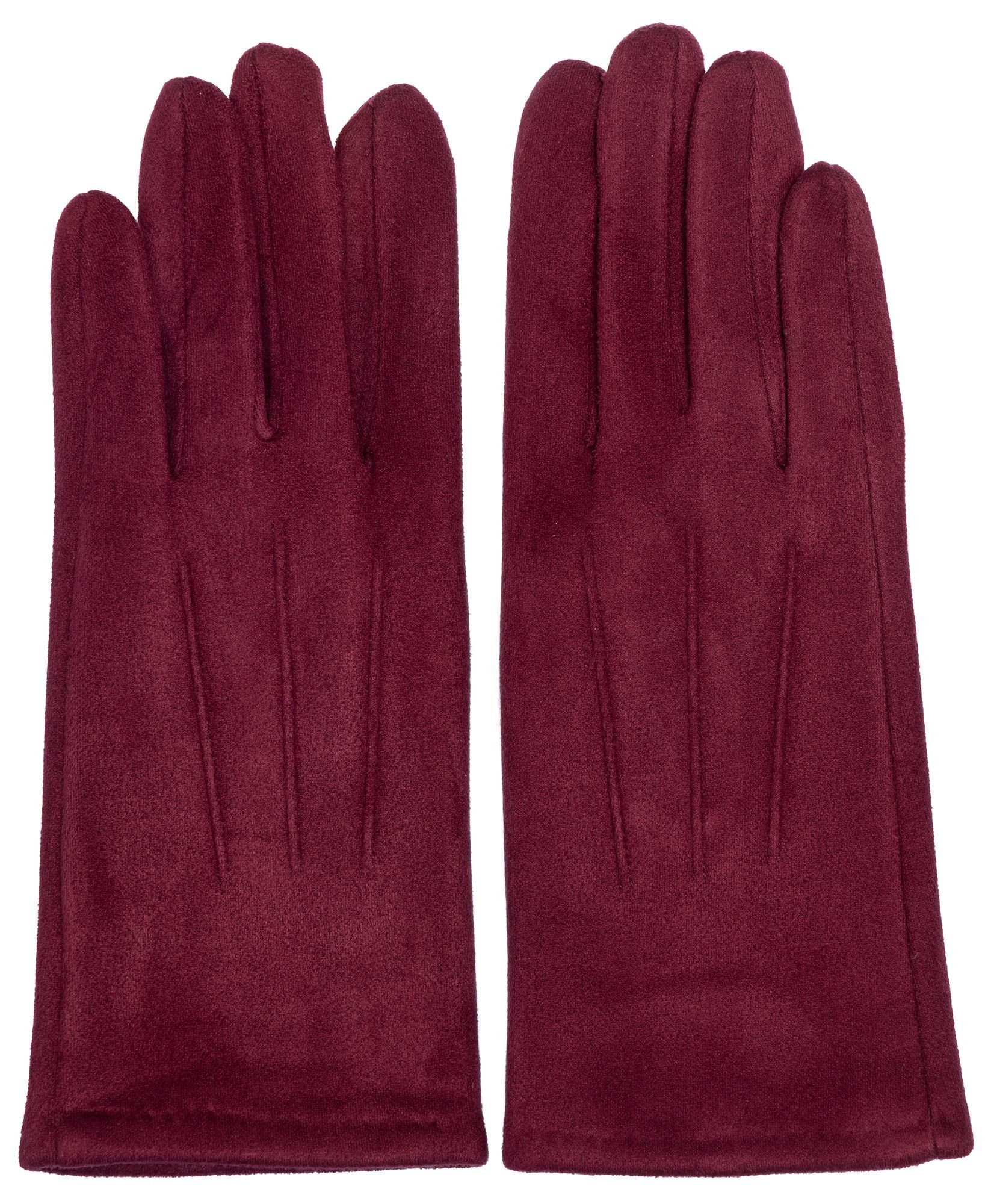 Caspar Strickhandschuhe GLV014 klassisch elegante uni Damen Handschuhe mit günstig online kaufen