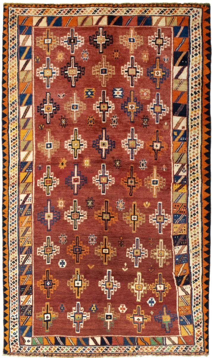 Orientteppich Shiraz 152x257 Handgeknüpfter Orientteppich / Perserteppich, Nain Trading, rechteckig, Höhe: 10 mm
