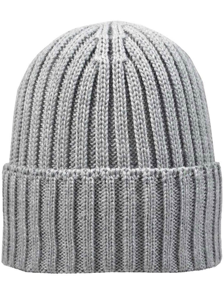 tomBrook Strickmütze Unisex Wollmütze mit Umschlag aus 100% Schurwolle - Wintermütze Strick